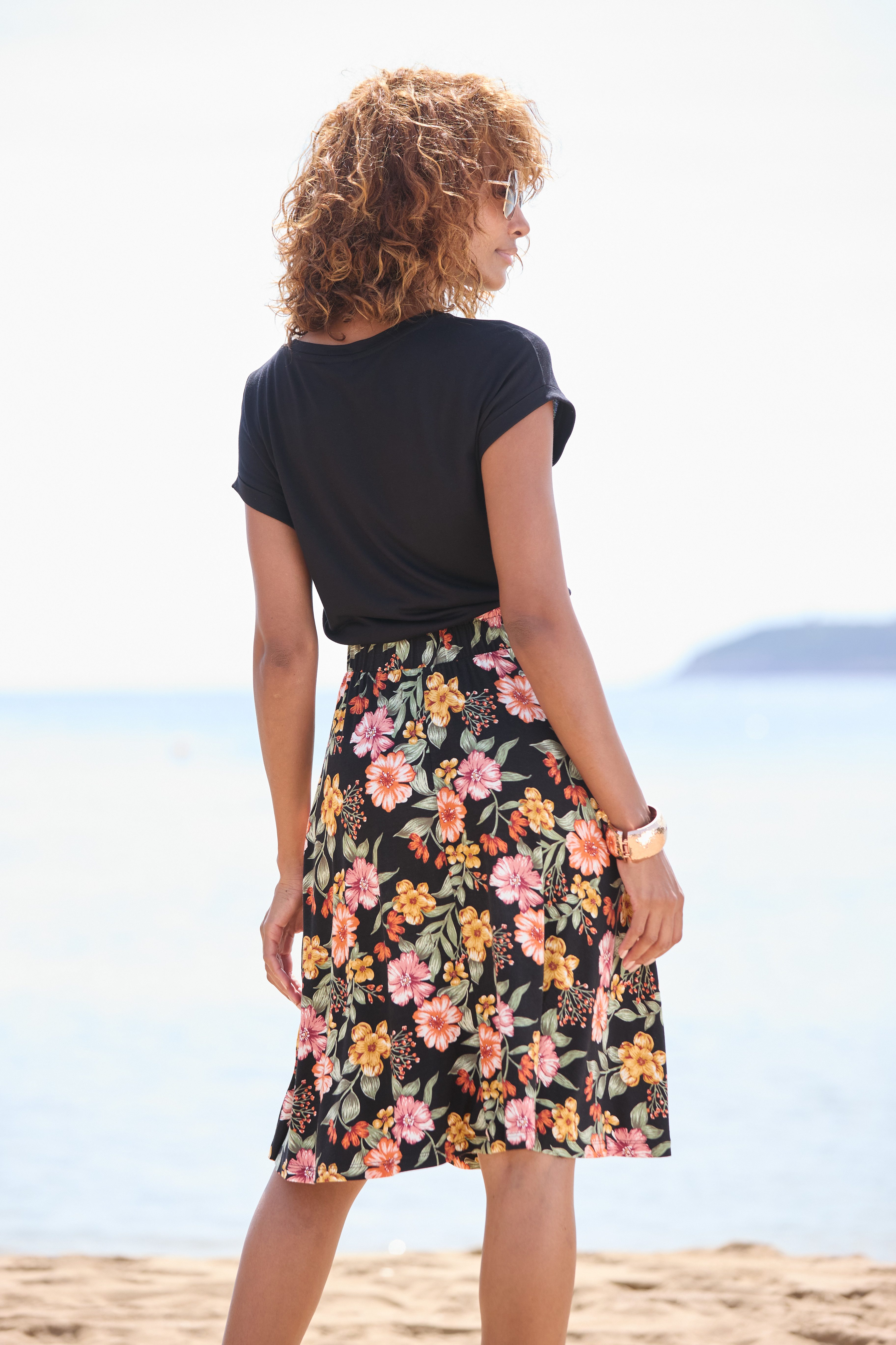 Buffalo Jerseykleid mit Seitennahttaschen günstig online kaufen