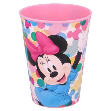 Disney Minnie Mouse Kindergeschirr-Set Minnie Maus (5-tlg), Kunststoff, Kinder Frühstückset