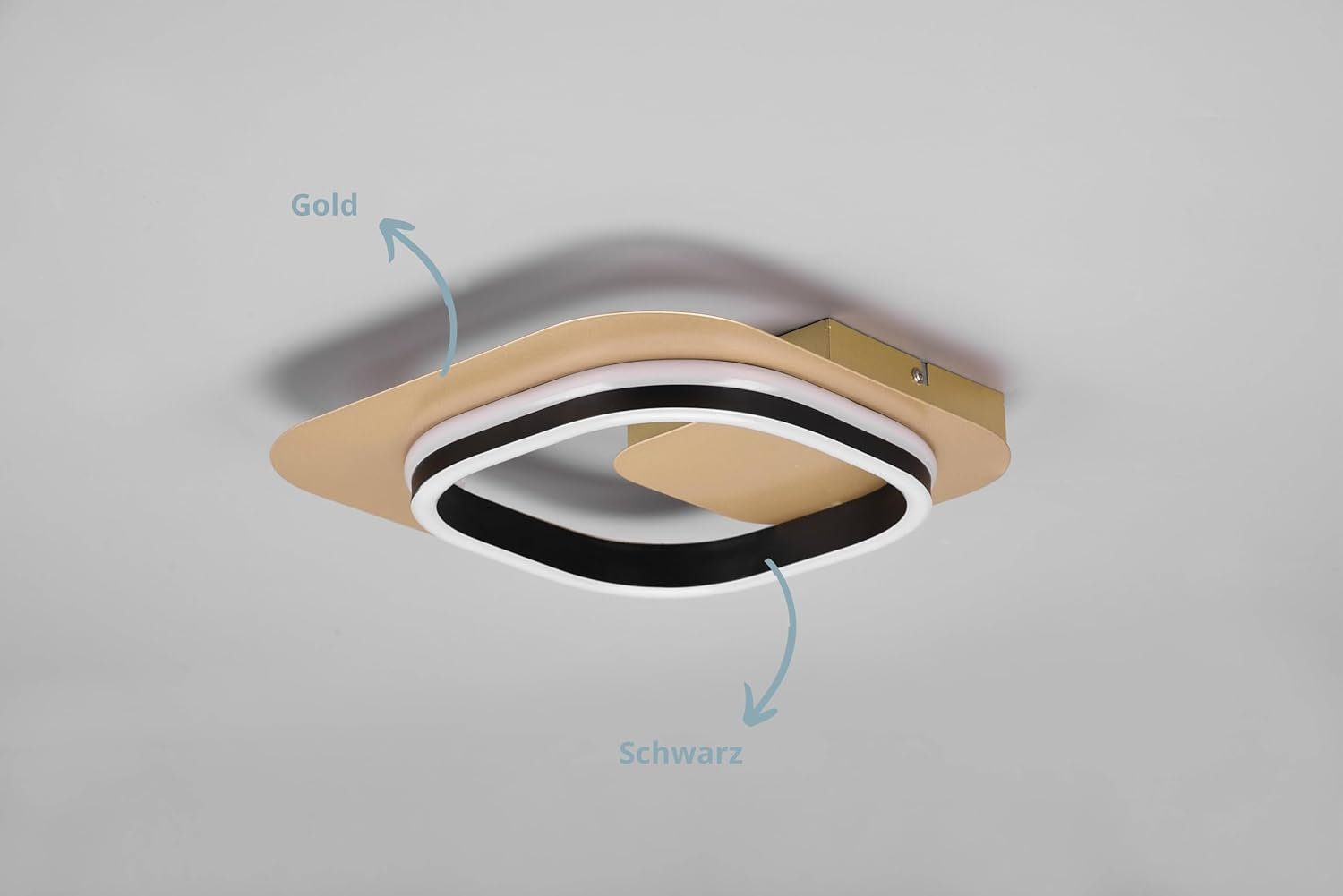 lightling LED Wandleuchte Hugo, LED fest integriert, warmweiß, dimmbar