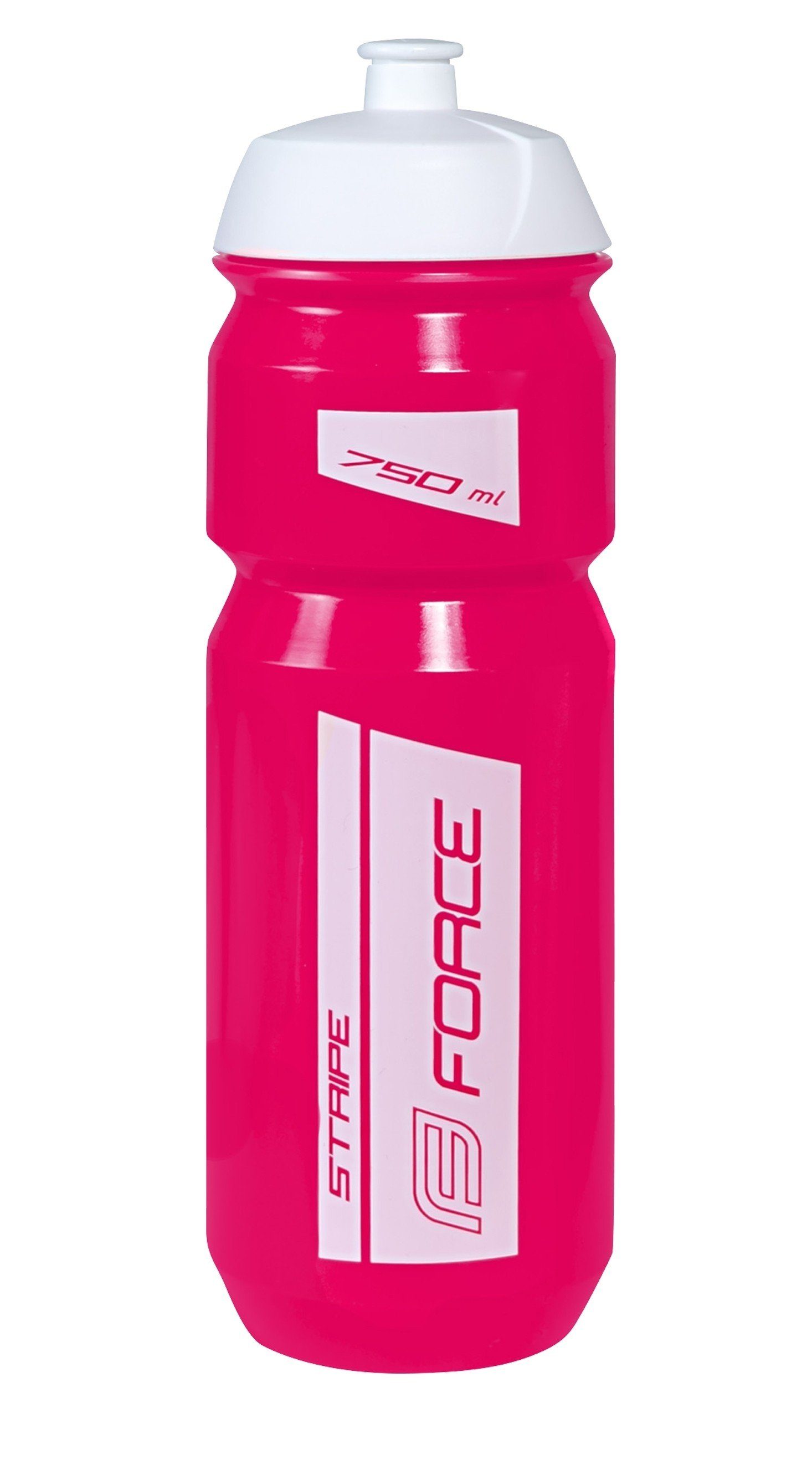FORCE Trinkflasche Flasche FORCE STRIPE 0,75 l pink
