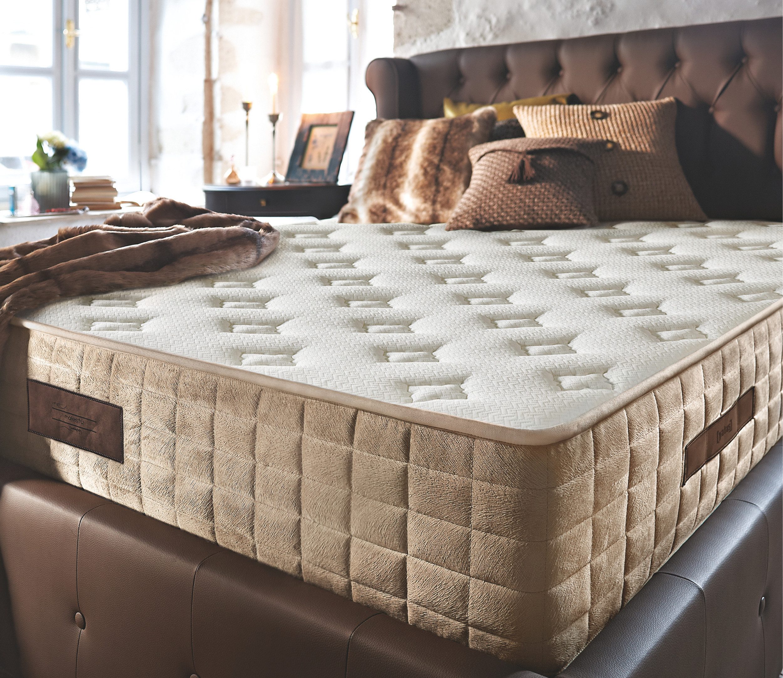 Bonnellfederkernmatratze Majestät Luxus, Matratze 90x200, 140x200 cm & weit günstig online kaufen