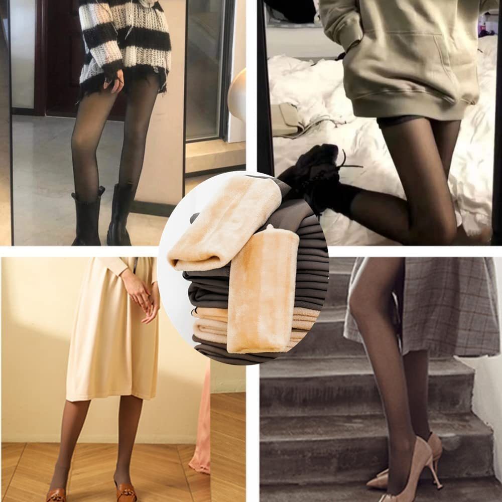 Jormftte Leggings Ausgekleidete Strumpfhosen Frauen