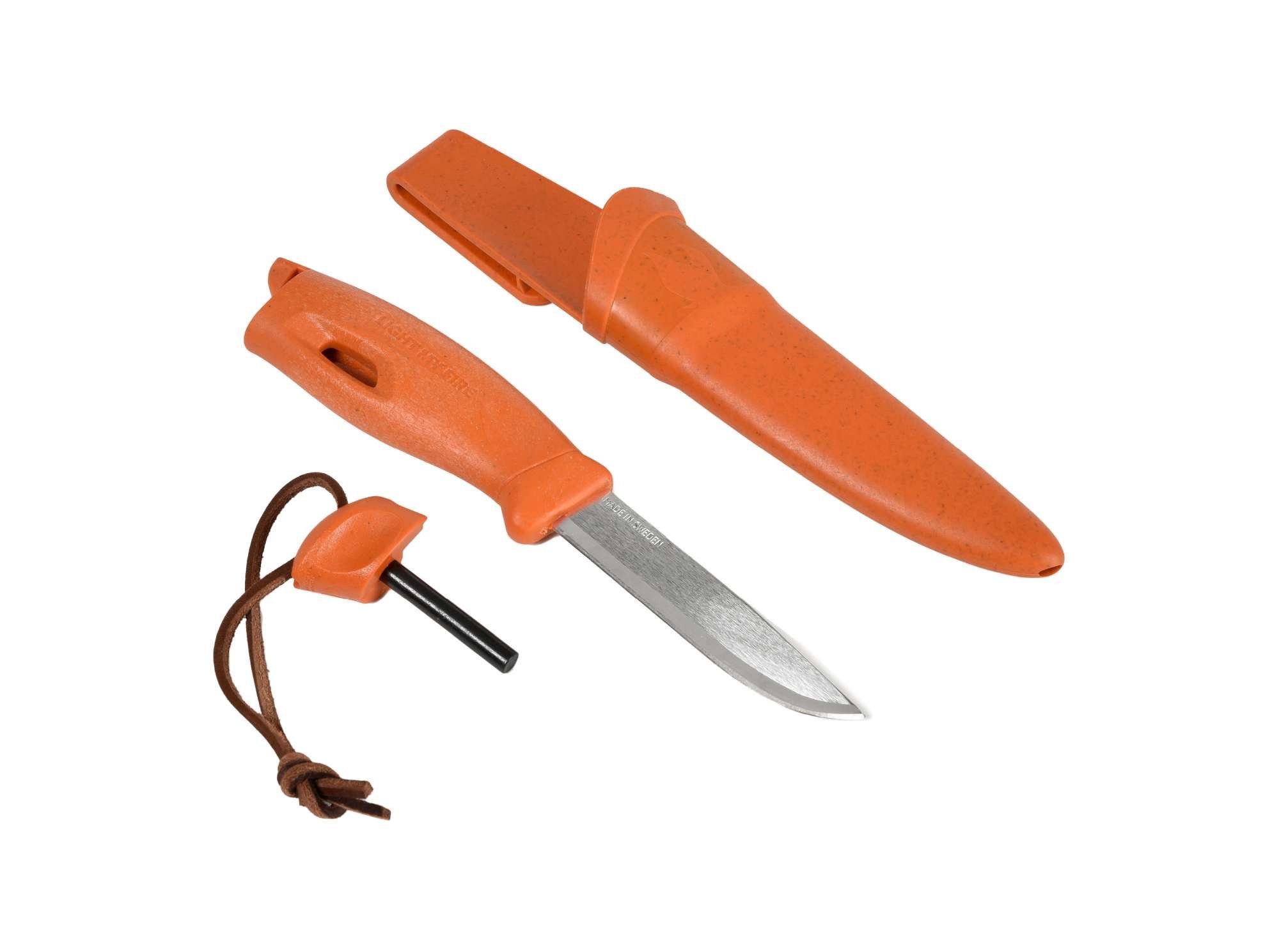 Light my Fire Universalmesser Light My Fire Swedish FireKnife Bio 2in1 Rustyorange