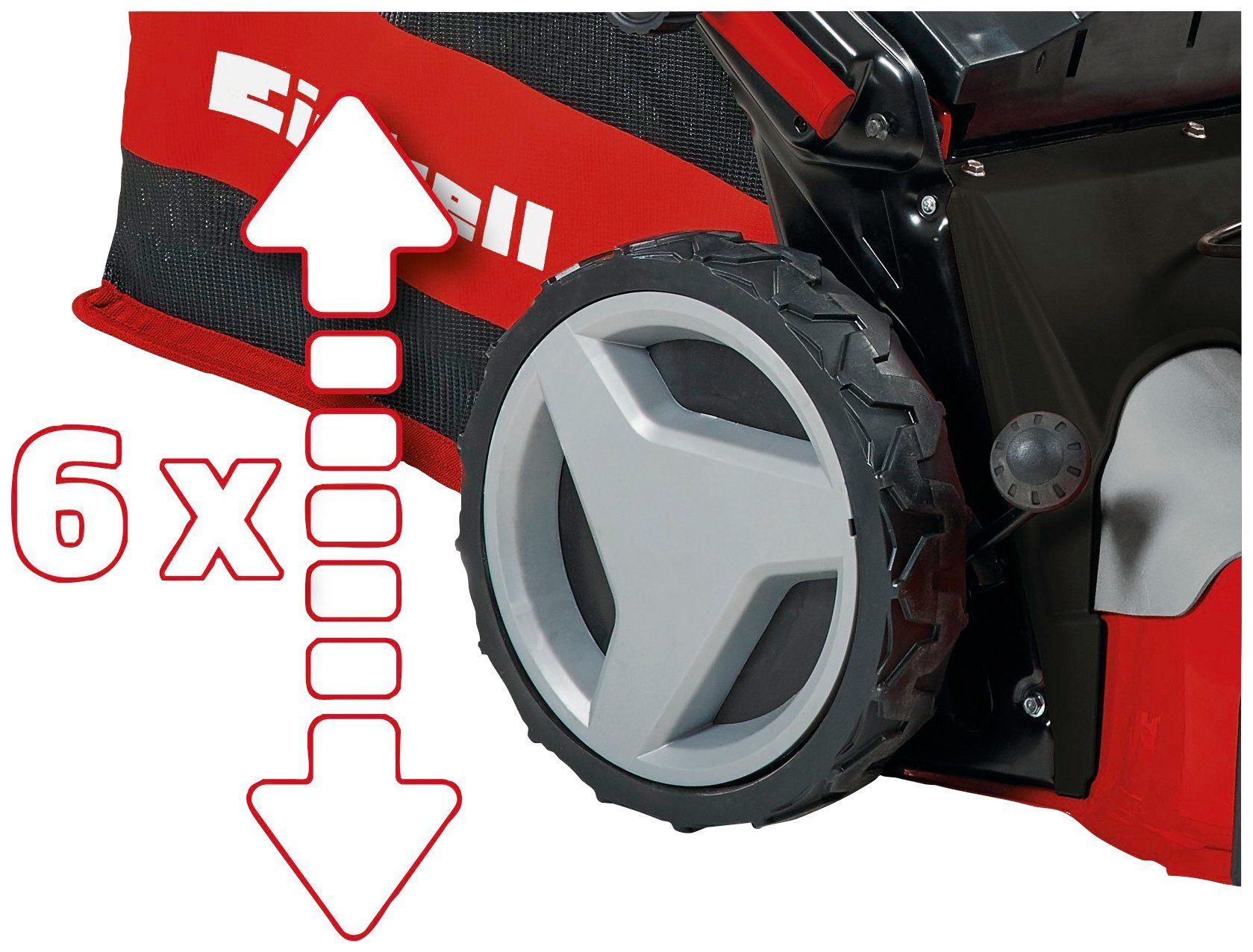 Einhell petrol lawnmower GC-PM 56/2 S HW, 56 cm cutting width