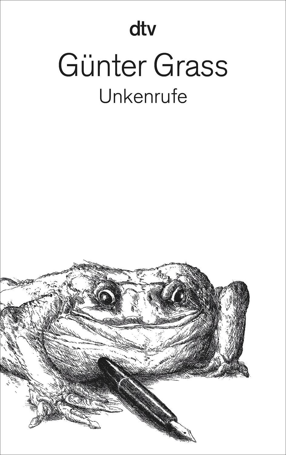Belletristik Unkenrufe Eine Erzählung Günter Grass