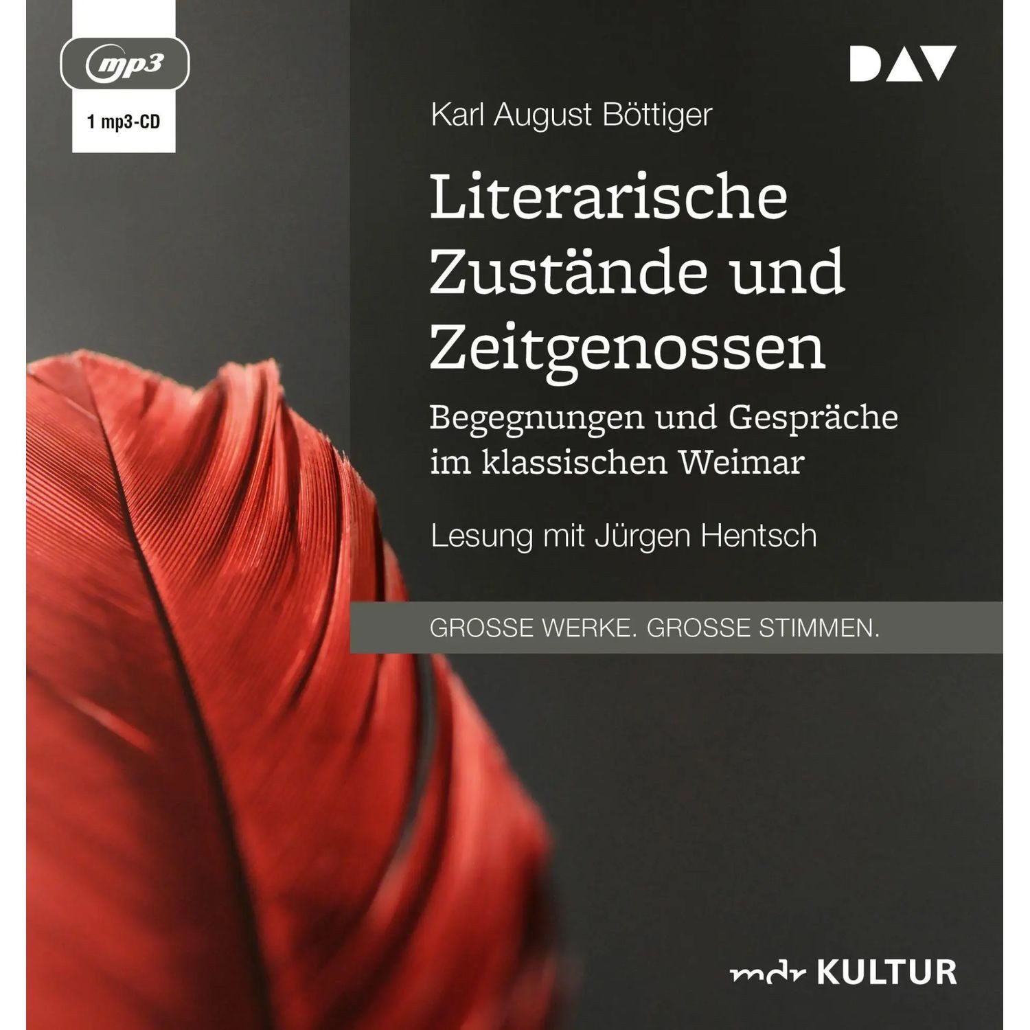 Der Audio Verlag Hörspiel Literarische Zustände und Zeitgenossen. Begegnungen und Gespräche...