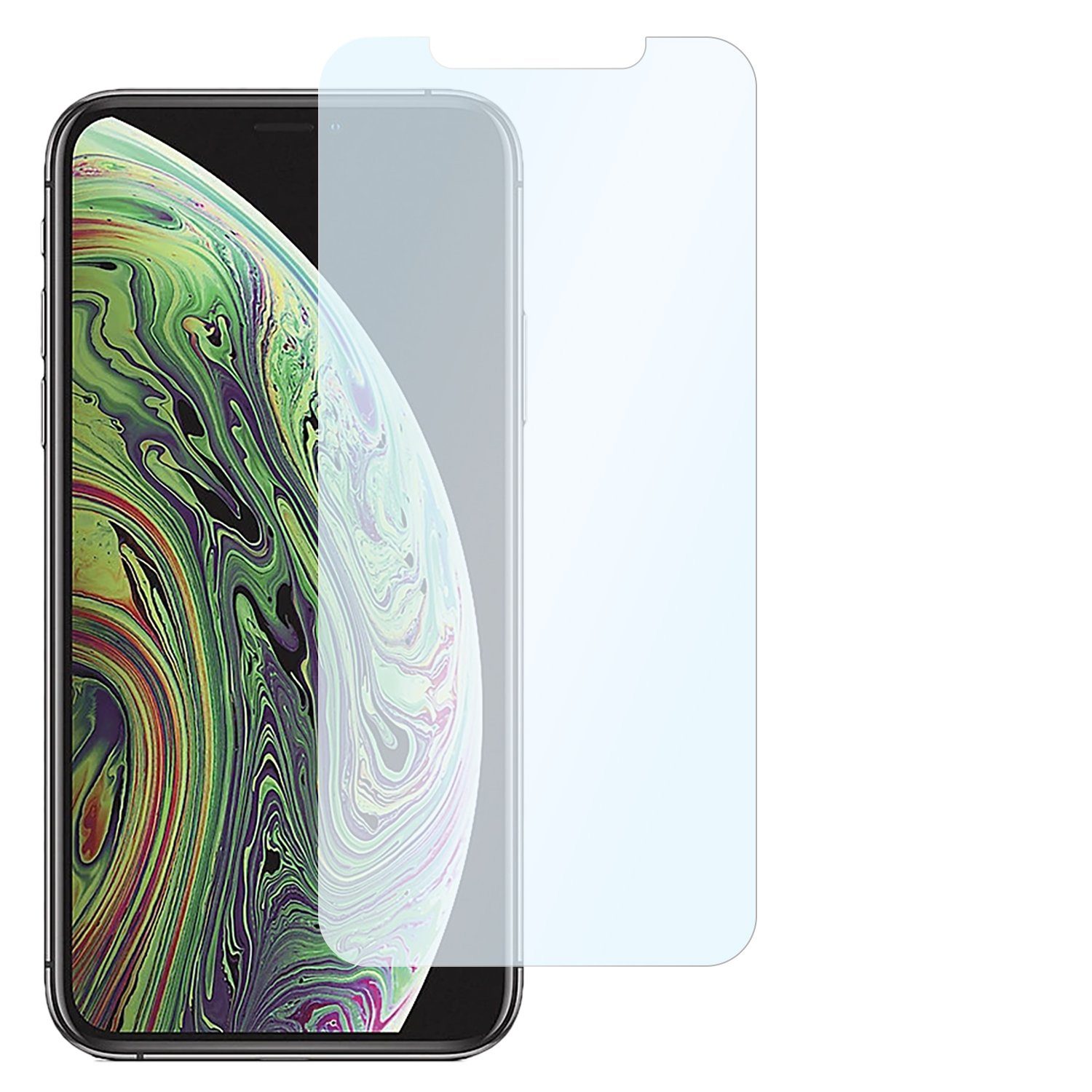 SLABO Schutzfolie 3x Panzerglasfolie Tempered Glass, Apple iPhone XS Max Apple iPhone 11 Pro Max