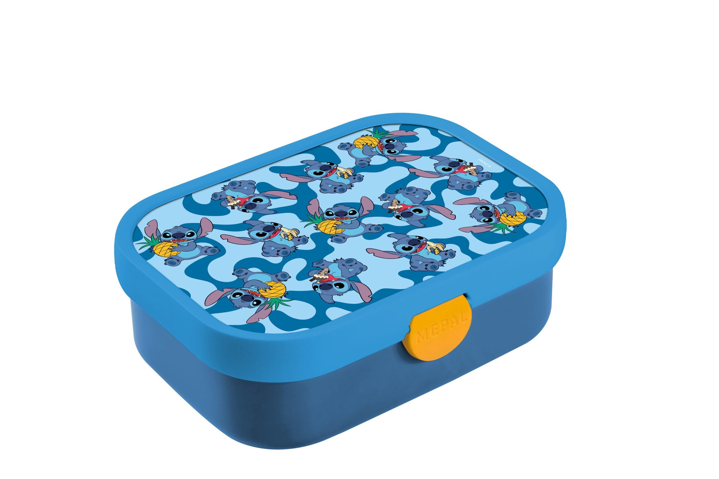 Mepal Lunchbox Bento Lunchbox für Kinder mit 750 ml Volumen und Gabel, BPA-frei, spülmaschinenfest, Clip-Verschluss, mit Bento-Fach