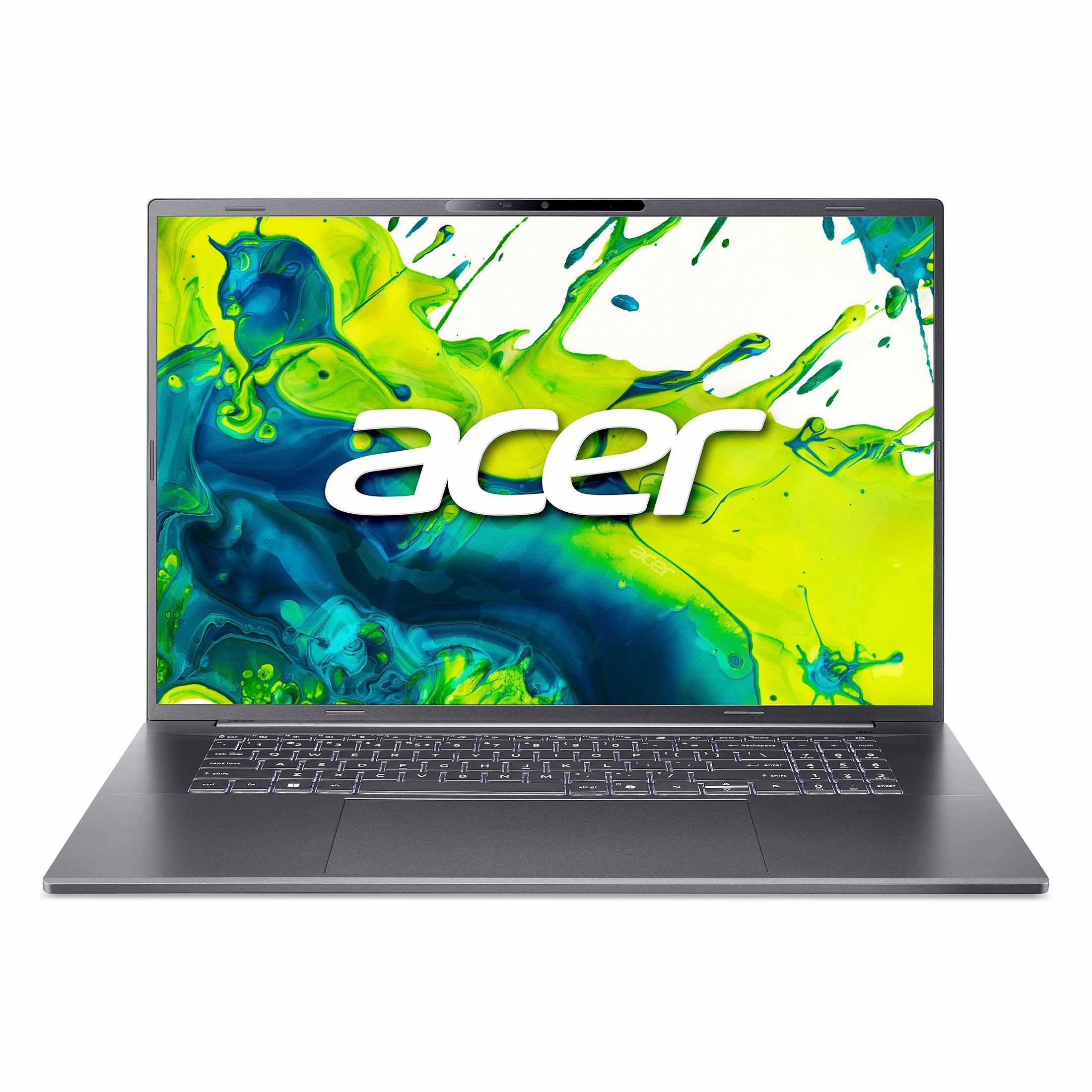 Acer Aspire 18 AI - 18" WUXGA - Intel Core Ultra 9 386H Business-Notebook (45,72 cm/18 Zoll, Intel® Core™ Ultra 9 386H, Graphics, 16 GB, 1000 GB SSD)