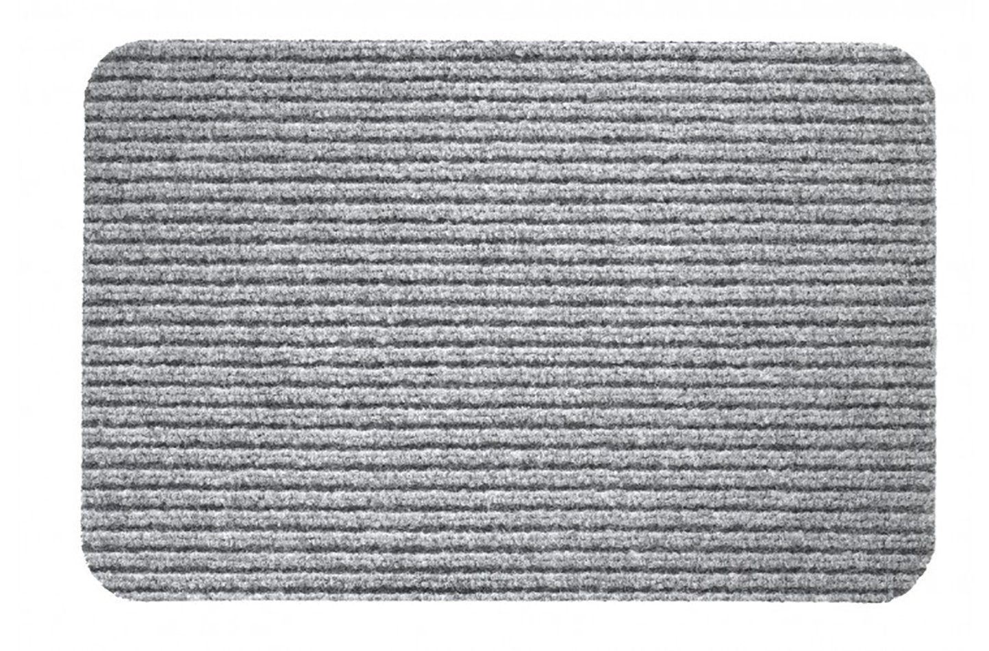 MD Entree Fußmatte Fußmatte Sauberlaufmatte für drinnen Mallin grey 40 x 60 cm, Rechteckig