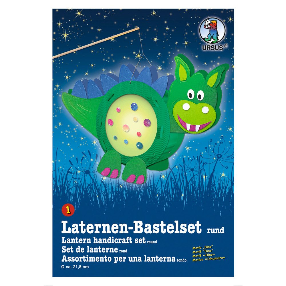 URSUS Kreativset Laternen Bastelset Dino - günstig online kaufen
