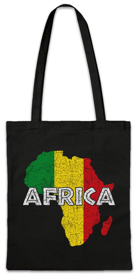Beuteltasche Reggae Africa Stofftasche Zion Music Jah Babylon Musik Reggae