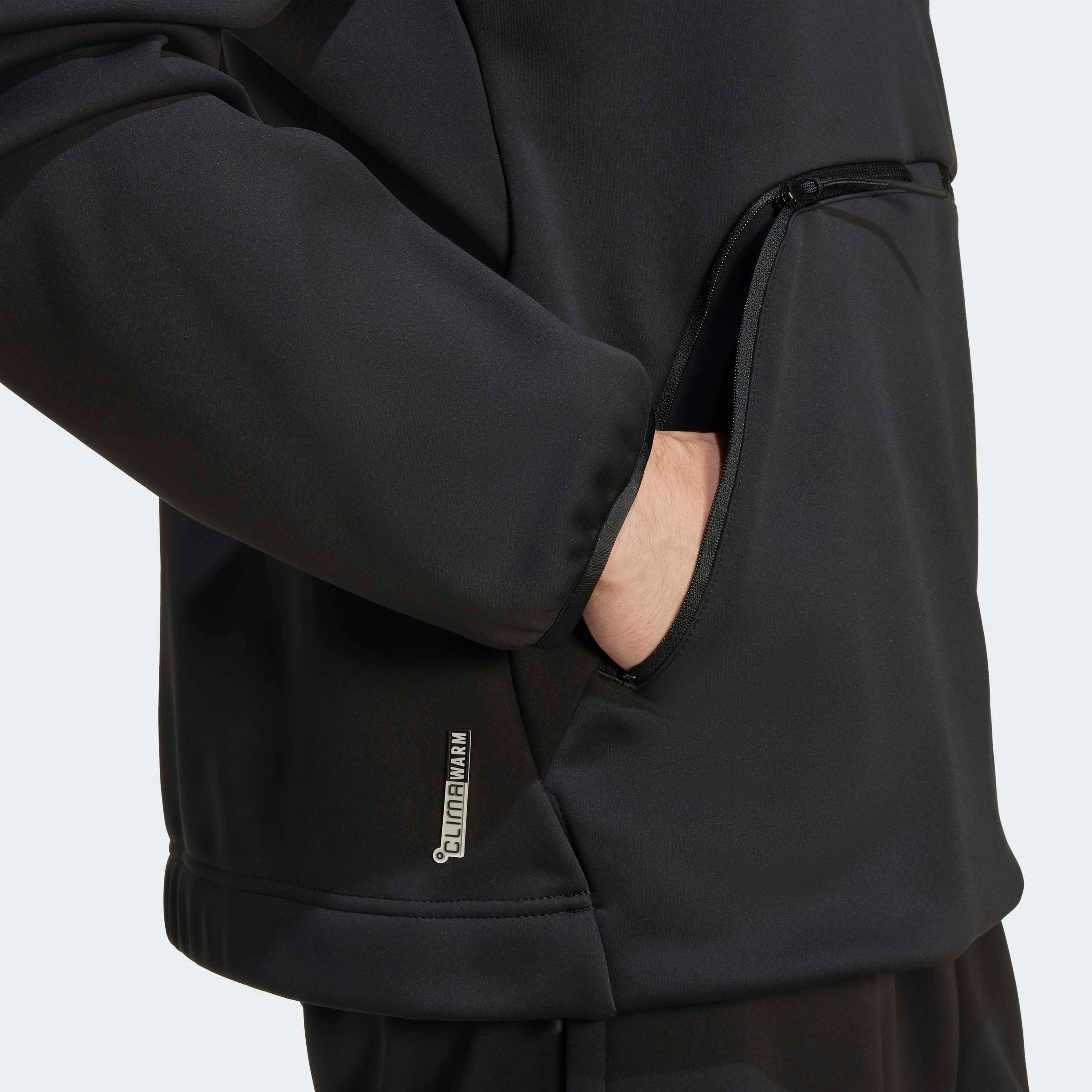 adidas Sportswear Kapuzensweatshirt CITY TECH SOFTSHELL MIT REISSVERSCHLUSS BIS ZUR BRUST