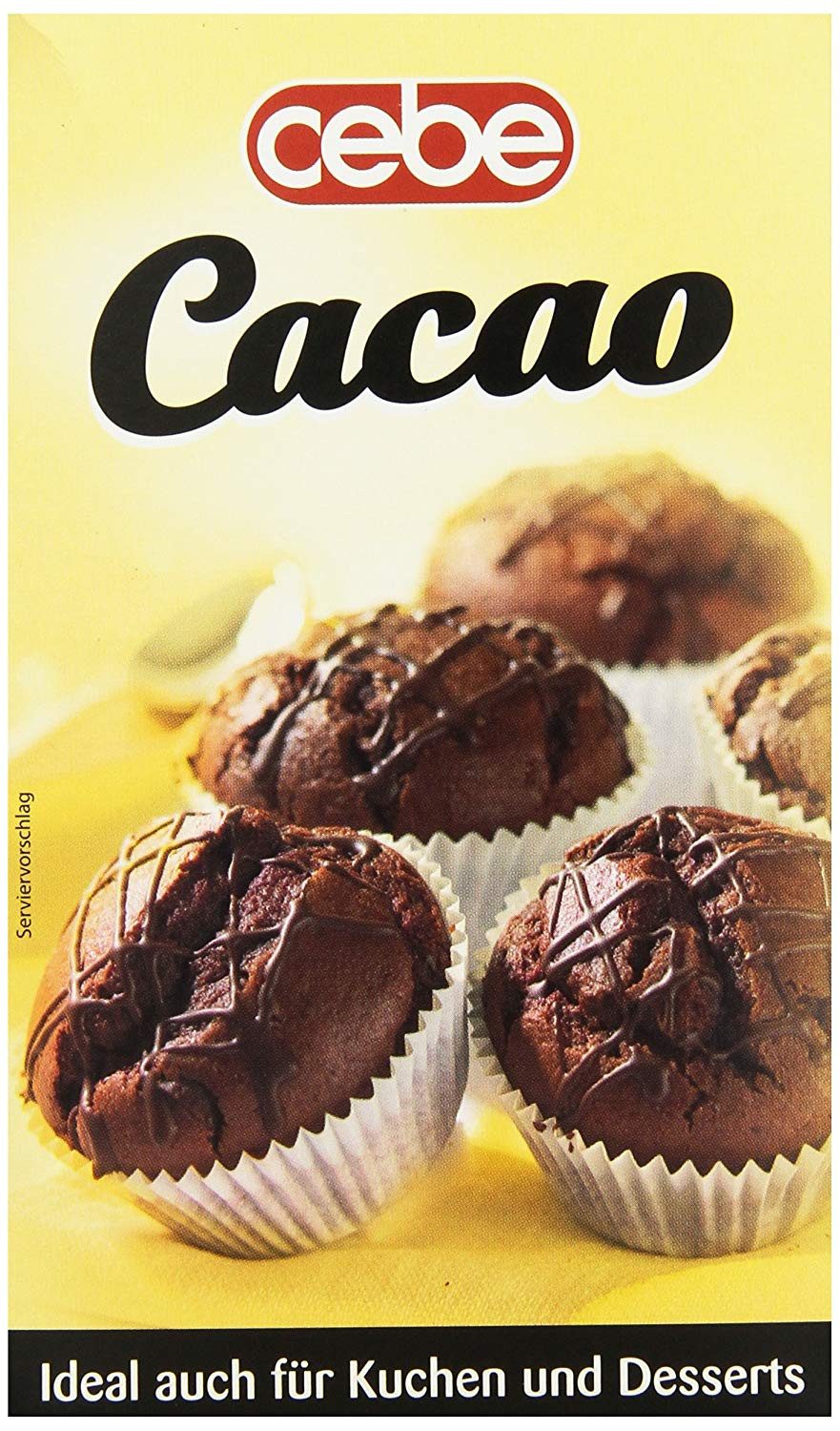 Cebe Kakao, Cebe holländisches Kakaopulver schwach entölt 3500g 14er Pack