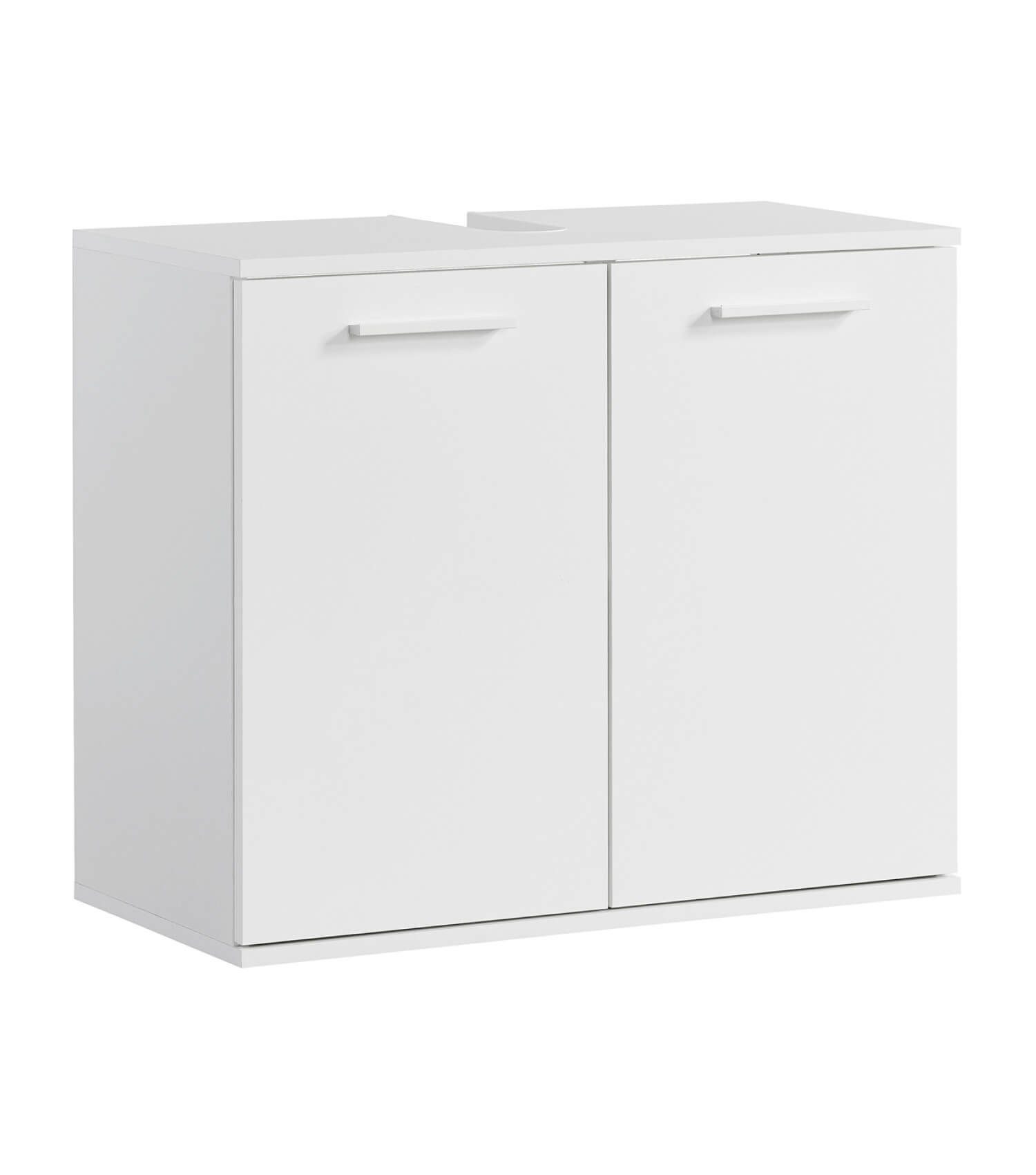 mokebo Waschbeckenunterschrank Der Waschbär (60x70x34 cm, in Weiß) Unterschrank, Beistellschrank, Hochschrank & Spiegelschrank Schwarz