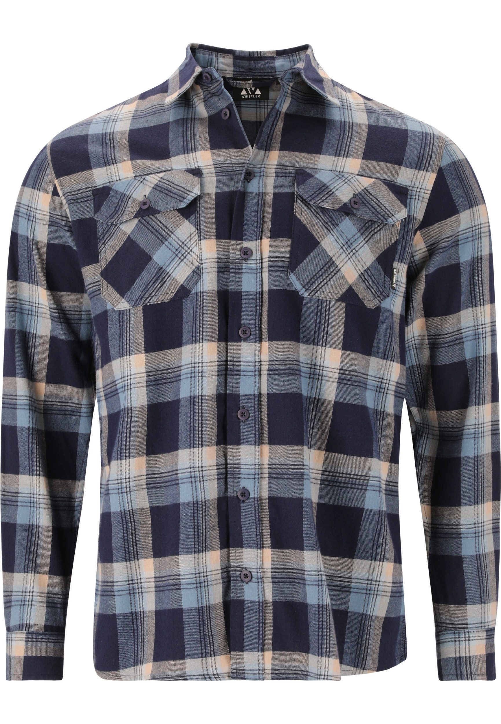 Flanellhemd Christer M Shirt CAPTAIN?S BLUE