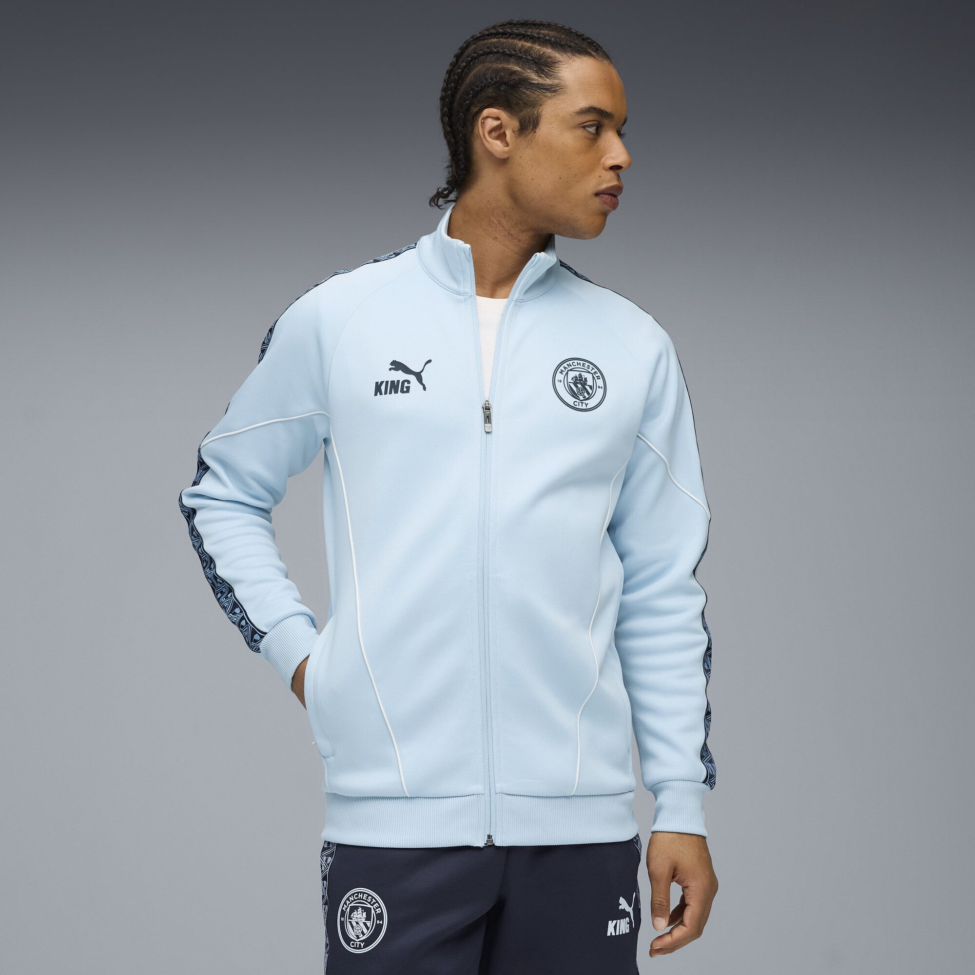 PUMA Sweatjacke Manchester City KING Anthem Jacke Herren günstig online kaufen