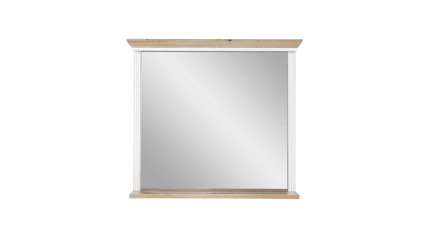 Innostyle Wandspiegel Spiegel Jasmin Wandspiegel Pinie hell und Artisan Eiche 93x83