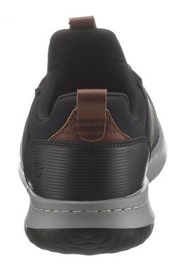 Skechers Delson-Camben Slip-On Sneaker Slipper, Freizeitschuh mit praktischem Gummizug