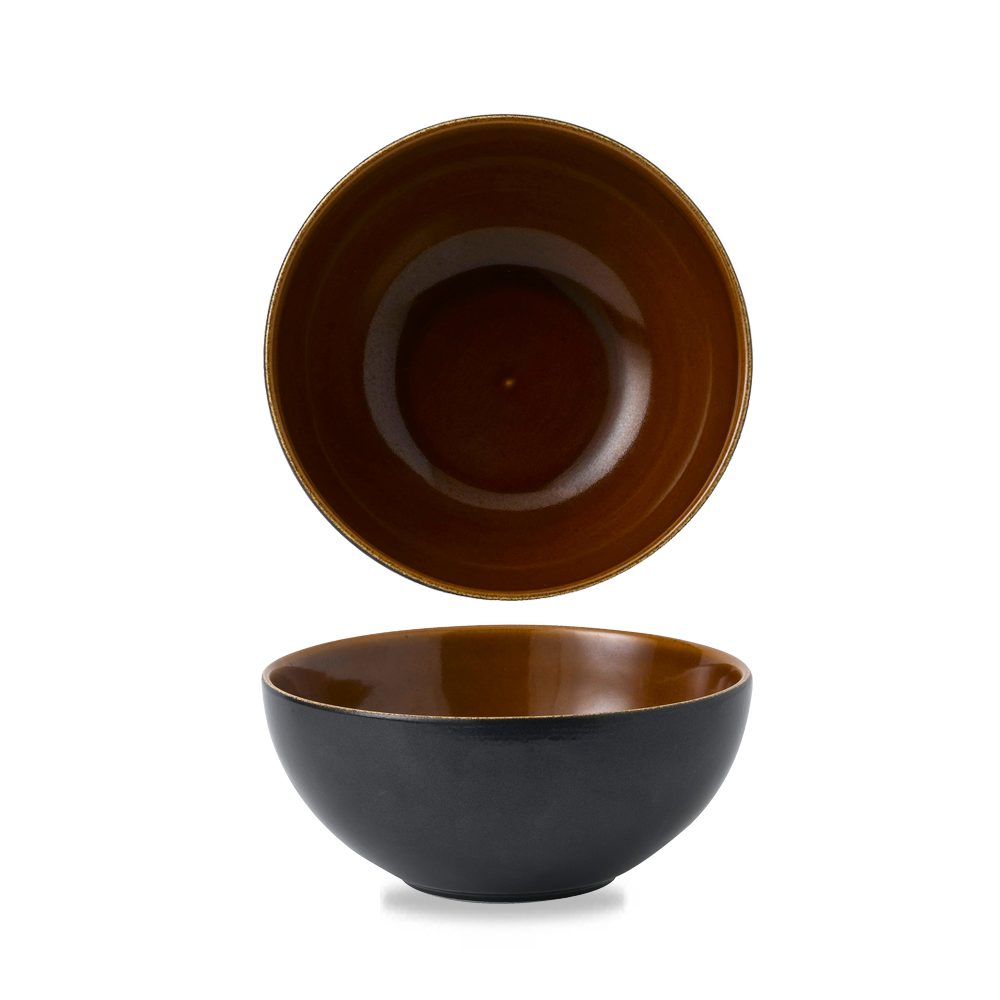 Schale Super Vitrified Tokyo Black Bowl 107,5Cl / 18,3Cm, 6 Stück