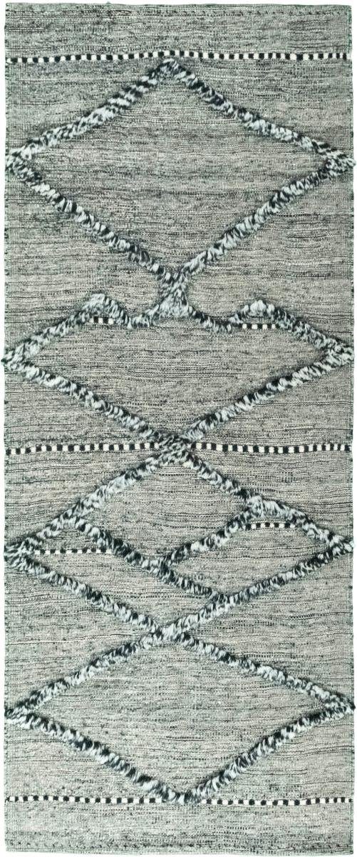 Orientteppich Kelim Fars Mazandaran 83x200 Handgewebter Orientteppich, Nain Trading, rechteckig, Höhe: 4 mm
