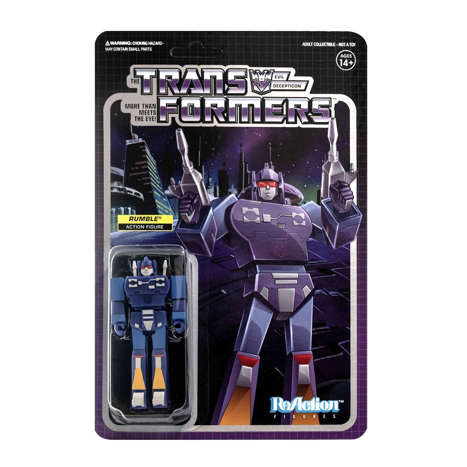 Super7 Actionfigur TRANSFORMERS RUMBLE REACTION ACTIONFIGUR
