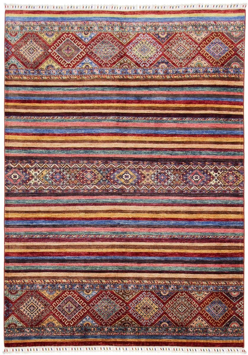 Orientteppich Arijana Shaal 171x244 Handgeknüpfter Orientteppich, Nain Trading, rechteckig, Höhe: 5 mm