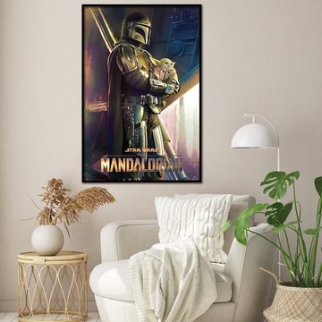 Grupo Erik Poster The Mandalorian Poster A Clan Of Two 61 x 91,5 cm