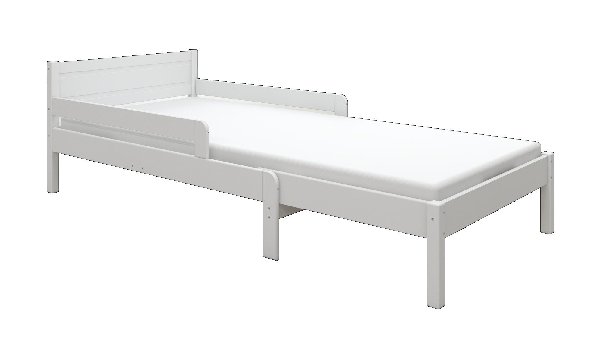 Home affaire Kinderbett Hero, Massivholzbett, ausziehbar von 140 bis 200 cm günstig online kaufen