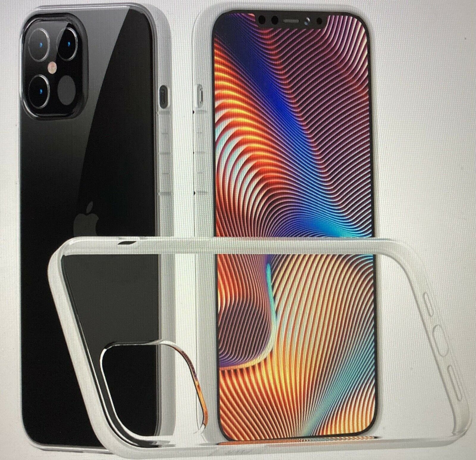 cwonlineshop Handyhülle Transparente hülle Handy Hülle für iPhone 11 (6.1) 15,2 cm (6 Zoll)