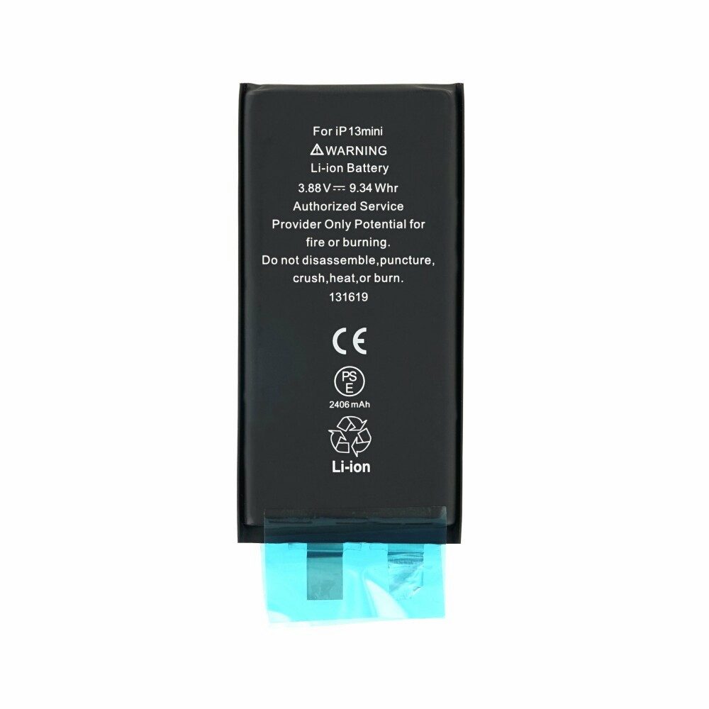 Akku für iPhone 13 mini A2888 ohne Flex-Kabel 3200mAh Batterie wie Ori Handy-Akku (1 St)