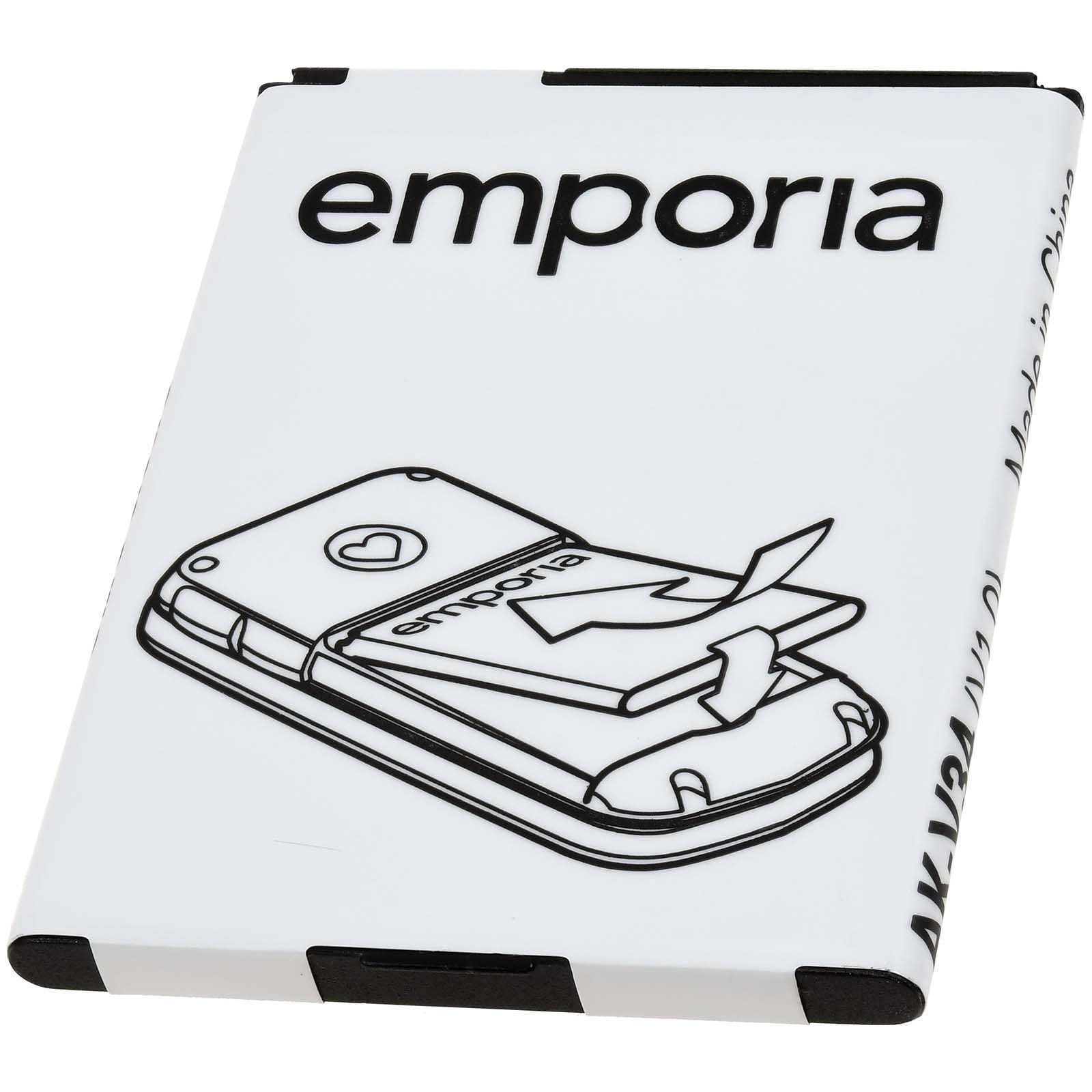 Emporia Akku für Emporia V34 Typ AK-V34 Handy-Akku 940 mAh (3.7 V)