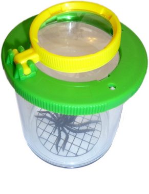 Edu-Toys Becherlupe Lupendose Becherlupe Insektenlupe, 2-tlg., mit Luftlöchern und mm-Skala