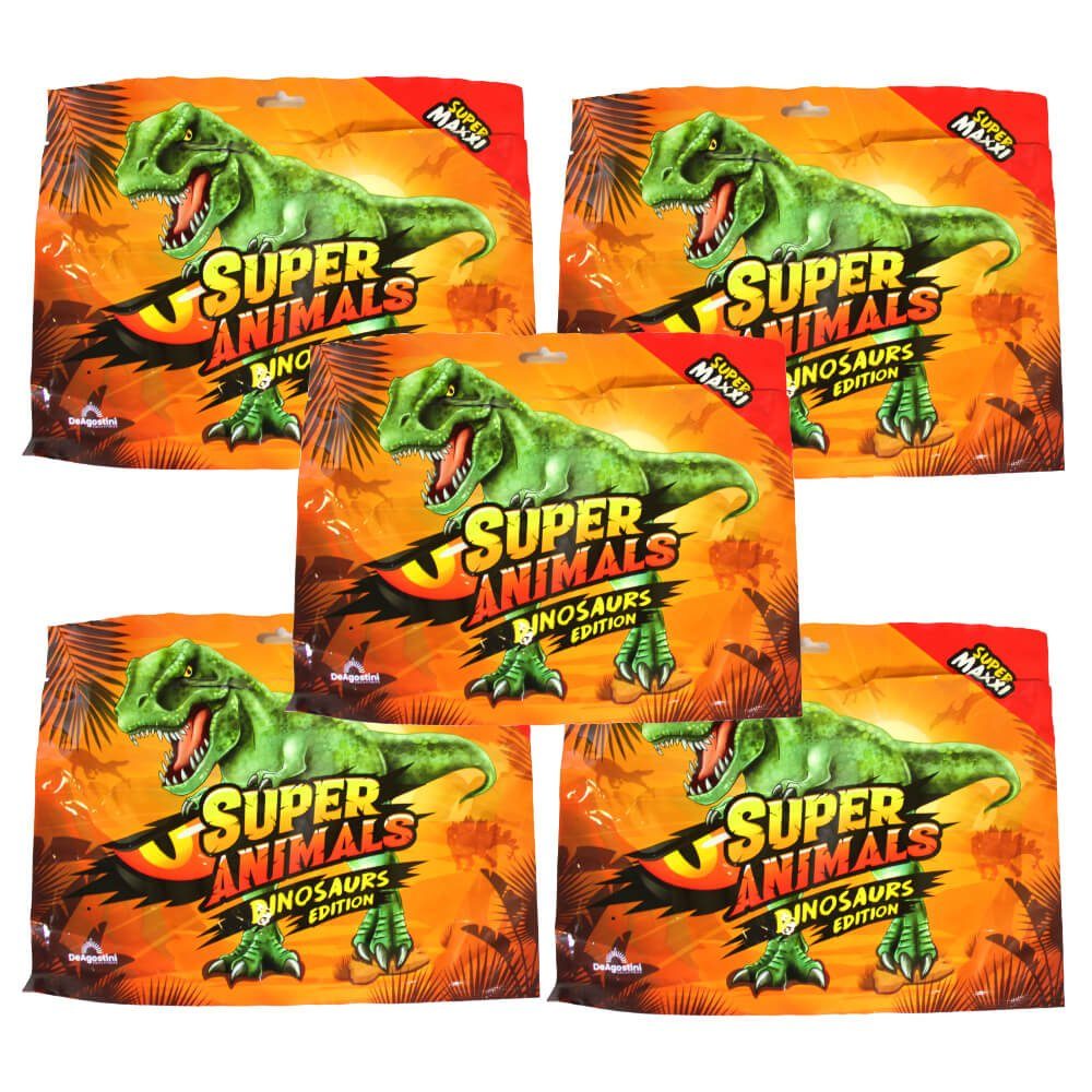 DeAgostini Sammelfigur DeAgostini Super Animals - Dinosaurs Edition - Sammelfigur Dino - 5, Super Animals - Dinosaurs Sammelfigur - 5 Tüten