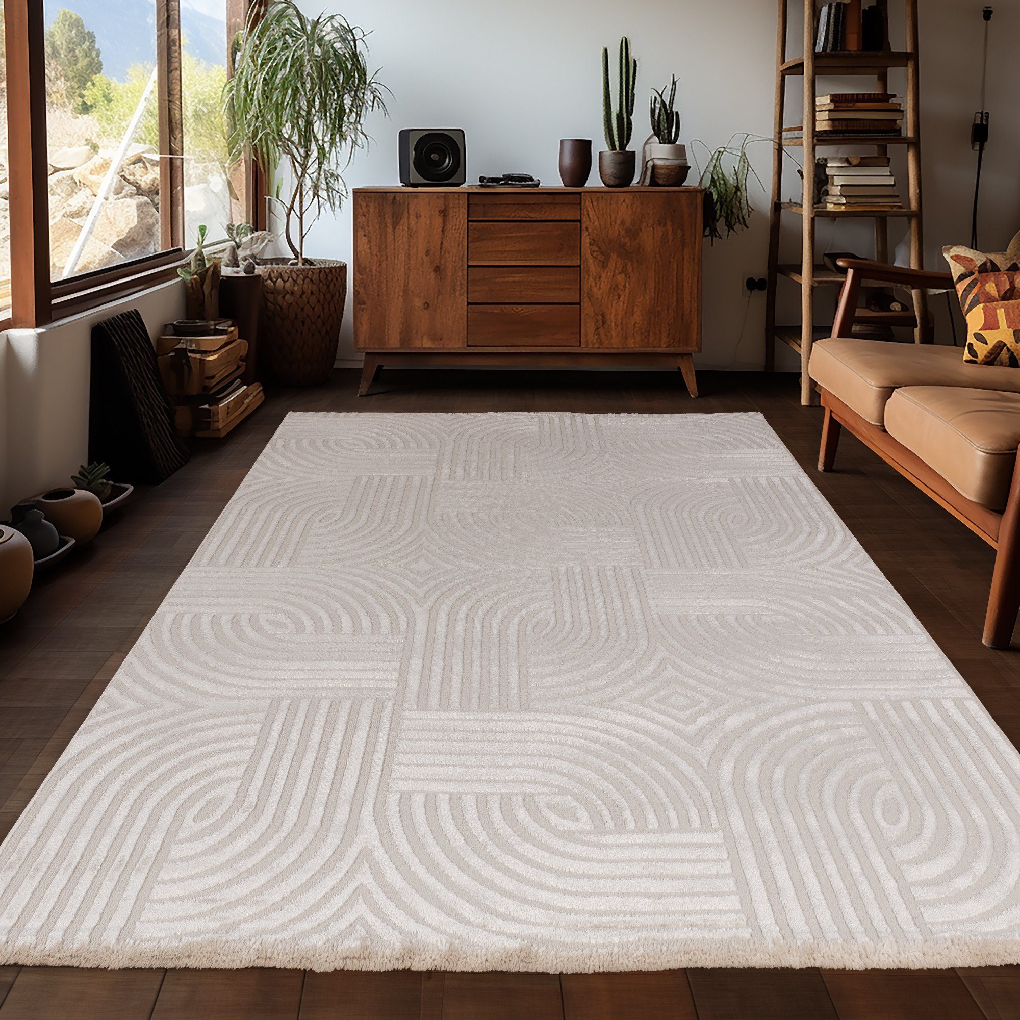 Ayyildiz Teppiche Teppich »SAHARA 1112«, rechteckig, 12 mm Höhe, Läufer, Pf günstig online kaufen