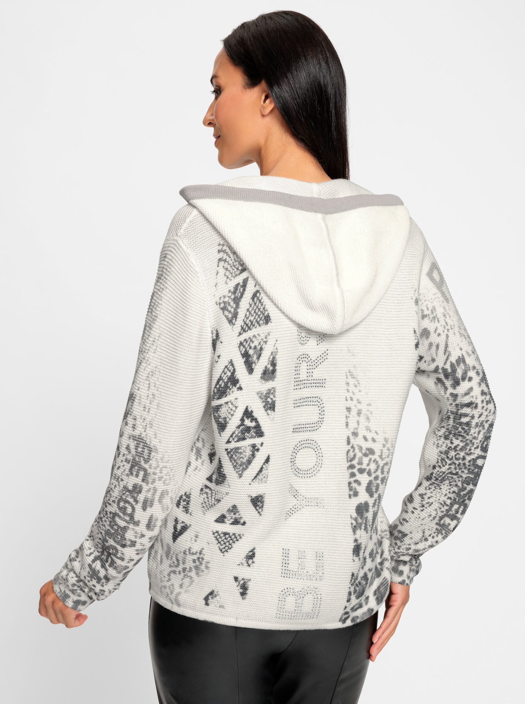 heine Strickjacke Strickjacke Langarm Feinstrick