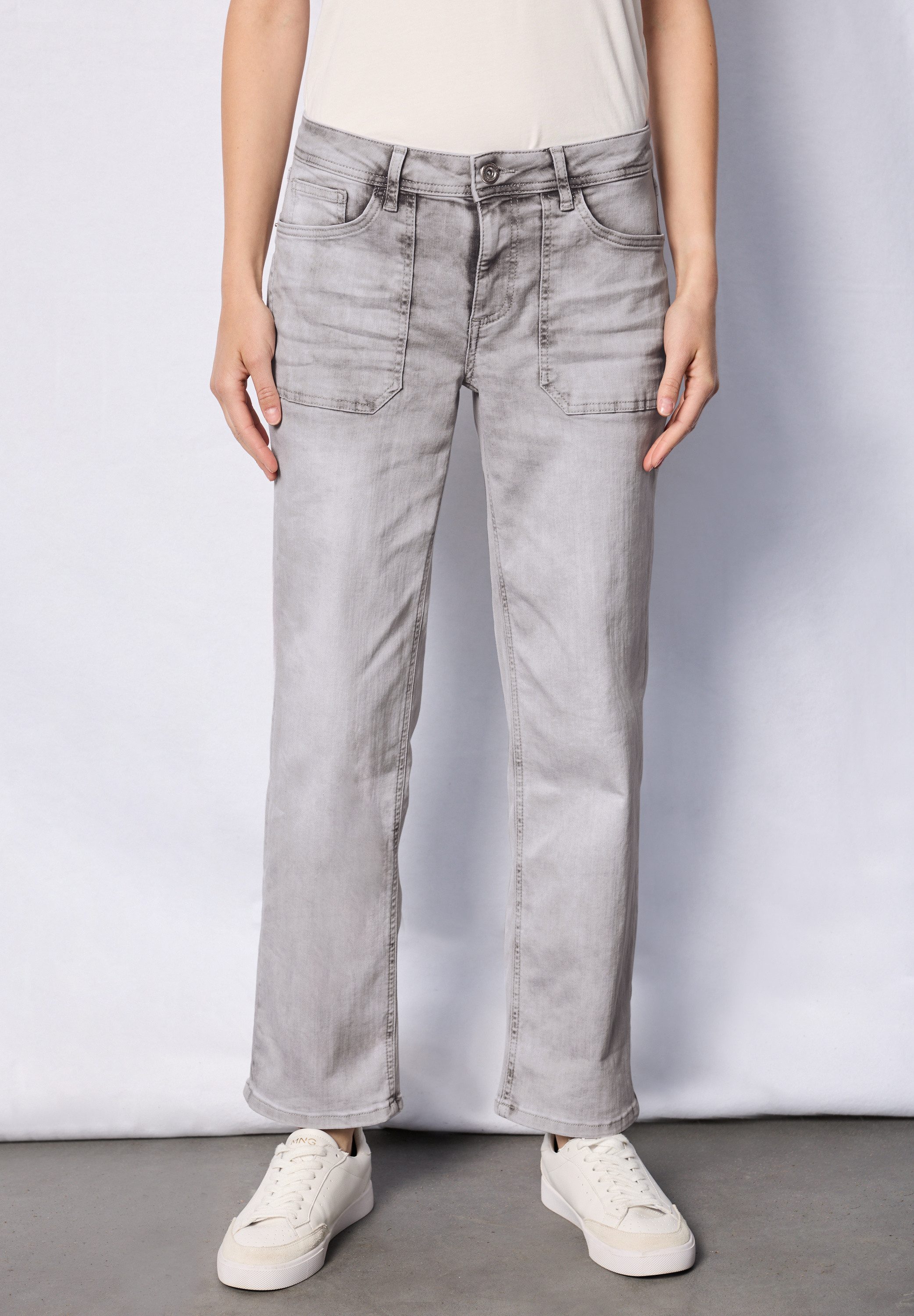 STREET ONE STUDIO Comfort-fit-Jeans, Middle Waist günstig online kaufen