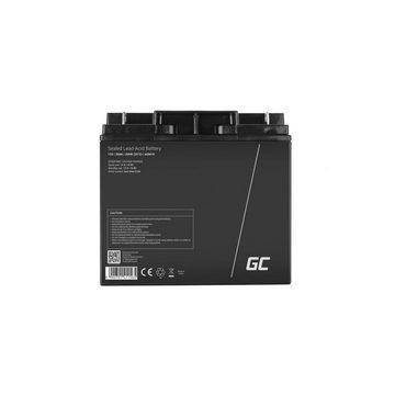 Green Cell AGM Batterie AGM10 12V 20Ah Wartungsfrei Bleiakku PV-Anlagen Batterie, (12 V), sicheres platzieren in verschiedenen Positionen