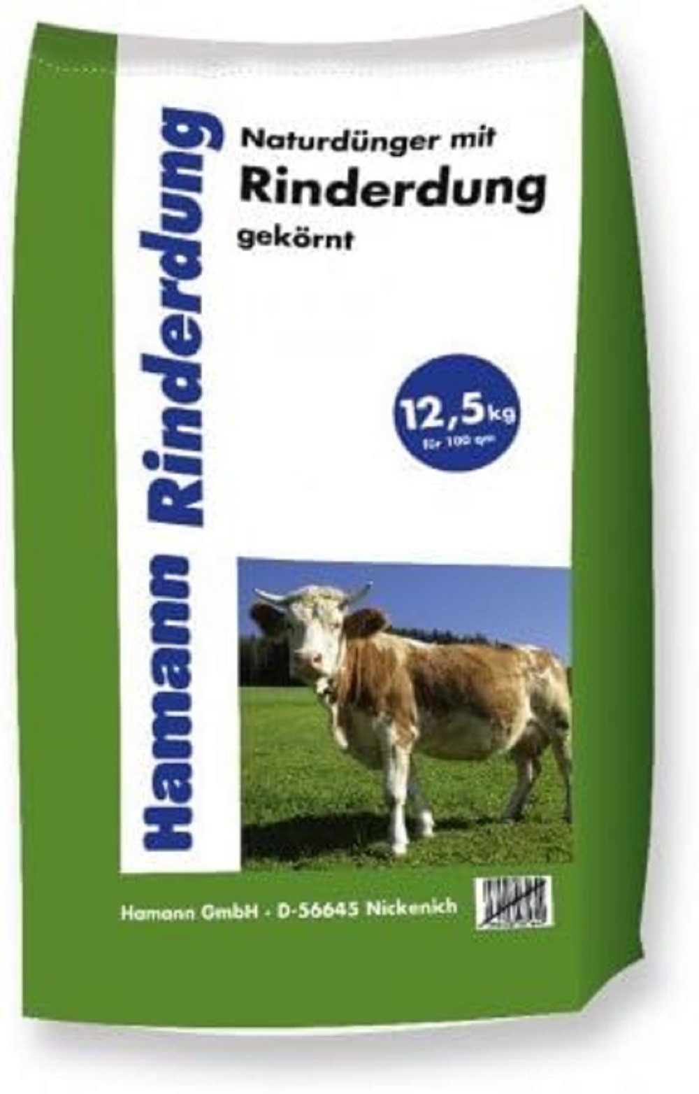 Hamann Mercatus GmbH Bodenverbesserer Hamann Mercatus Naturdünger mit Rinderdung 12,5 kg