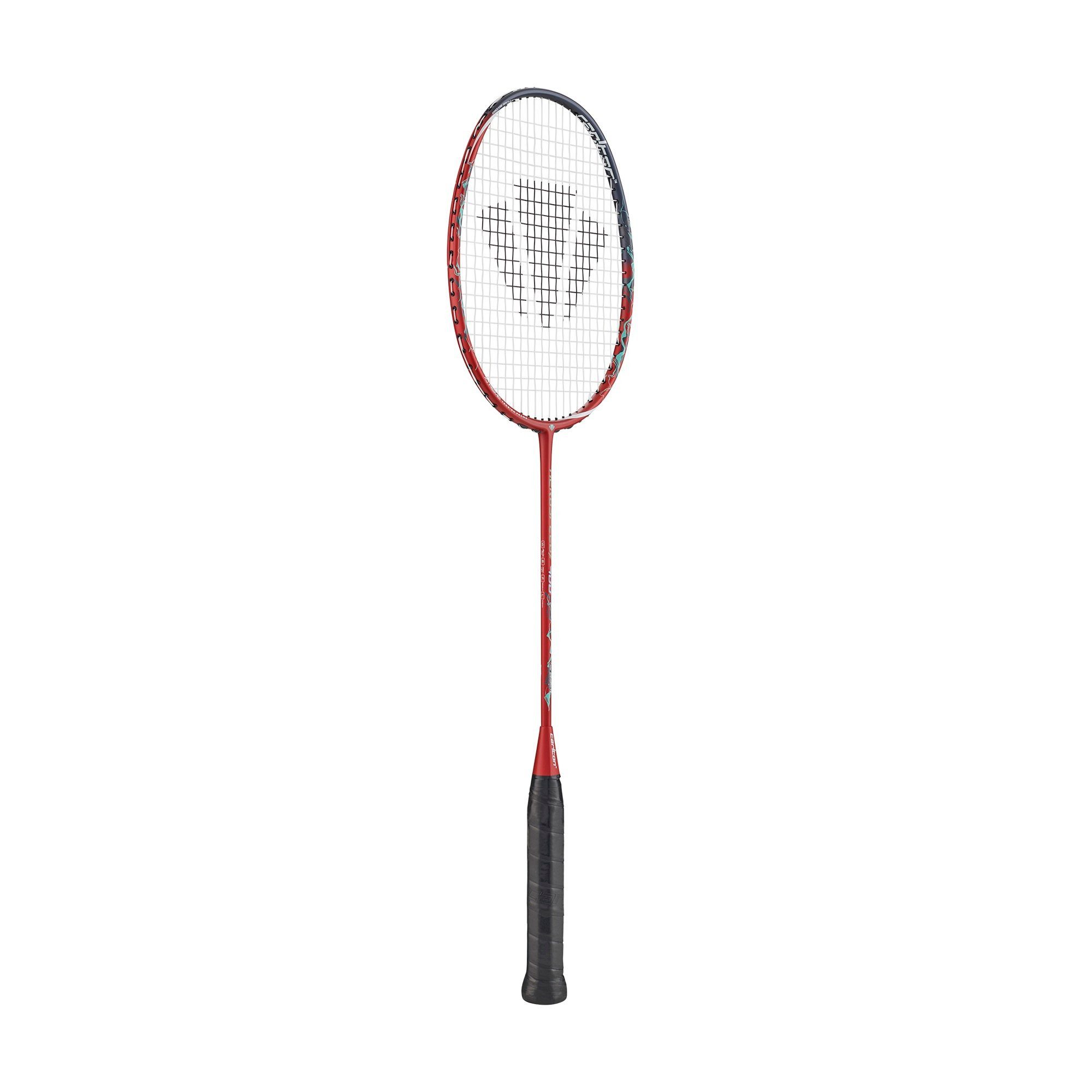 CARLTON Badmintonschläger Aerospeed 400 (86g/grifflastig/mittel) rot - besaitet, Gewichtsklasse: 3U/G3