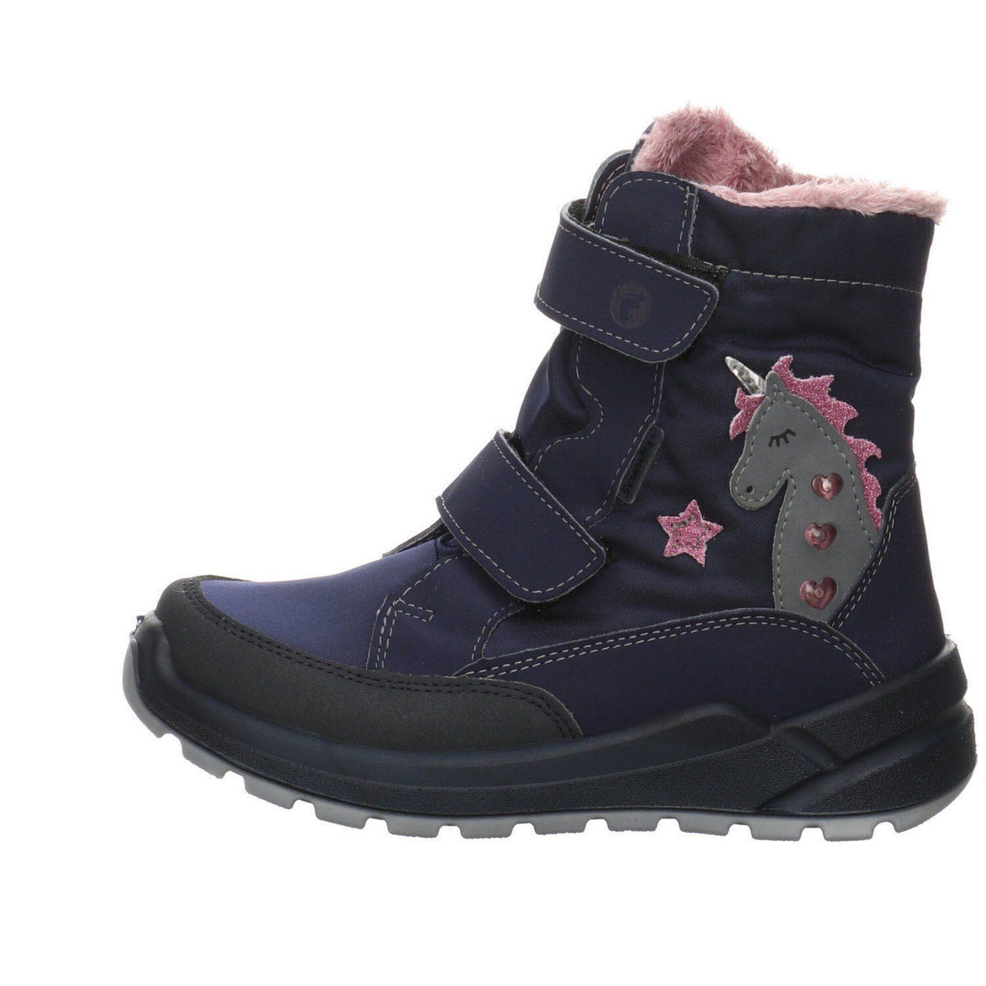 Annika Kinderschuhe Boots Mädchen Stiefel Schuhe Stiefel Ricosta blau