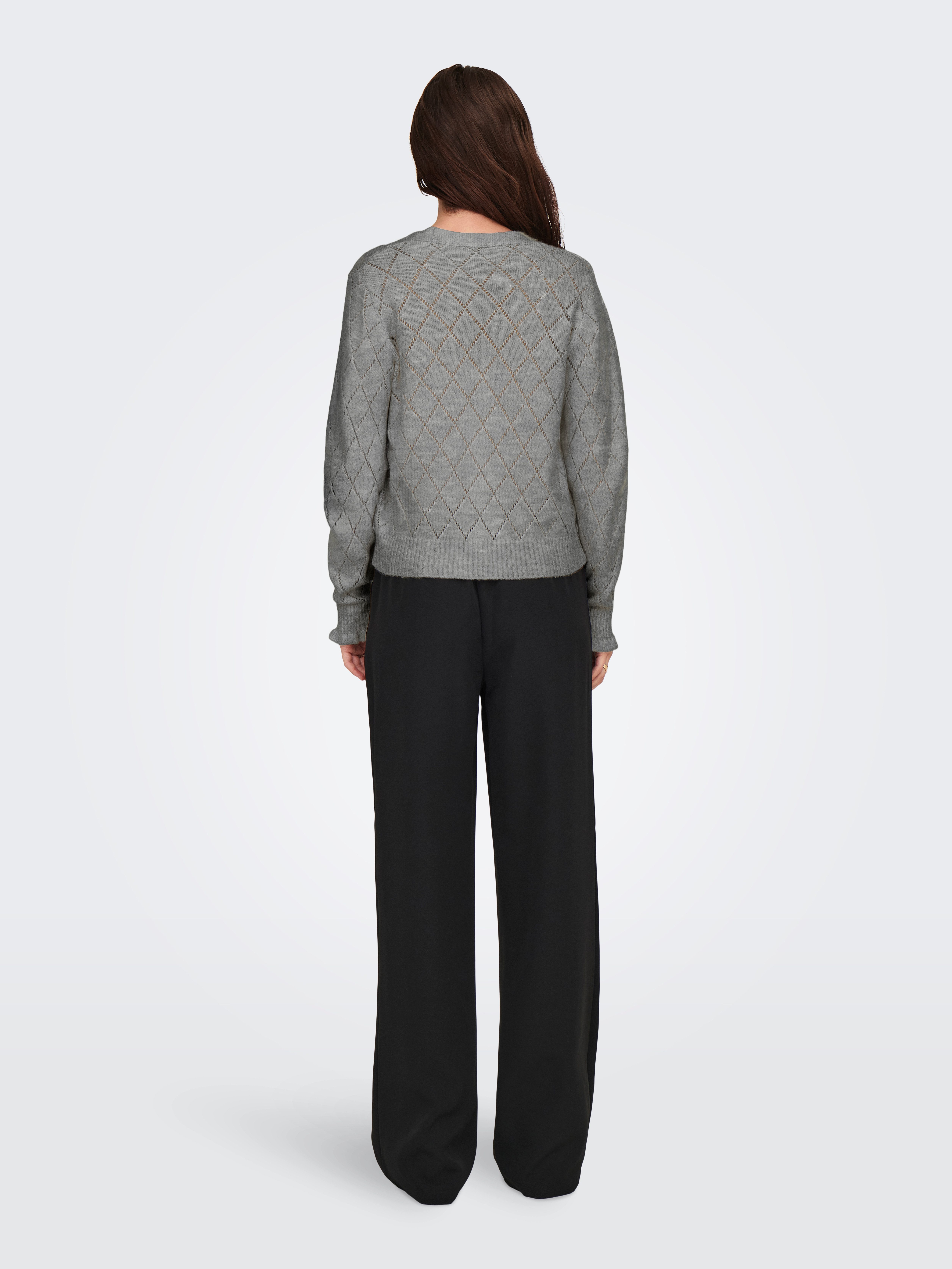 JDY Strickjacke JDYLETTY L/S V-NECK STRUC günstig online kaufen