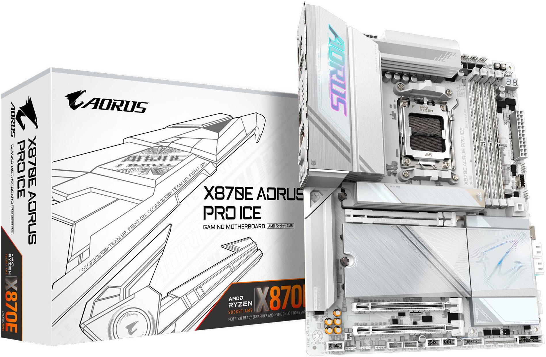 X870E AORUS PRO ICE Mainboard