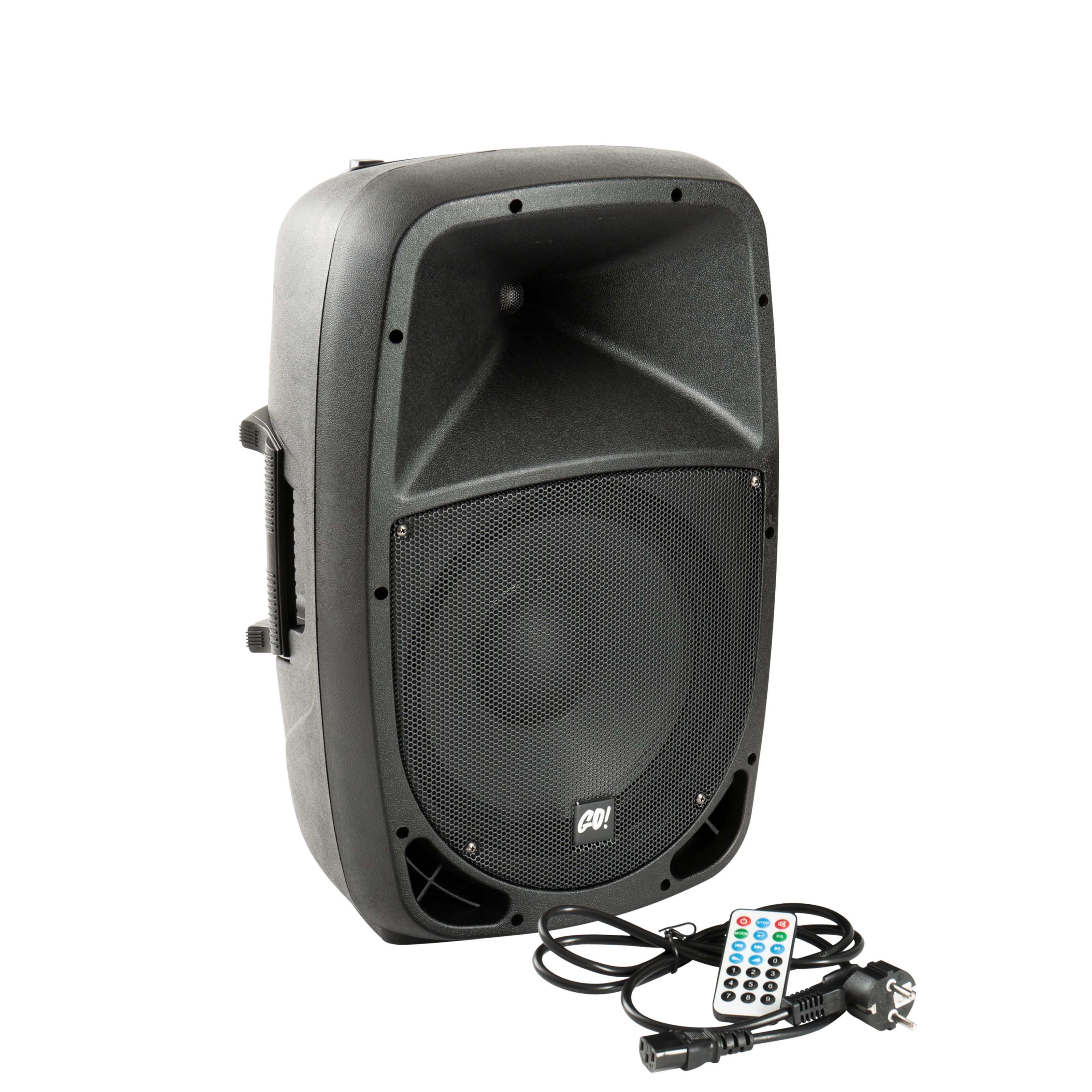 MUSIC STORE Lautsprecher (Aktiver Lautsprecher Set, 200W RMS, 600W Peak, 12" Tieftöner)