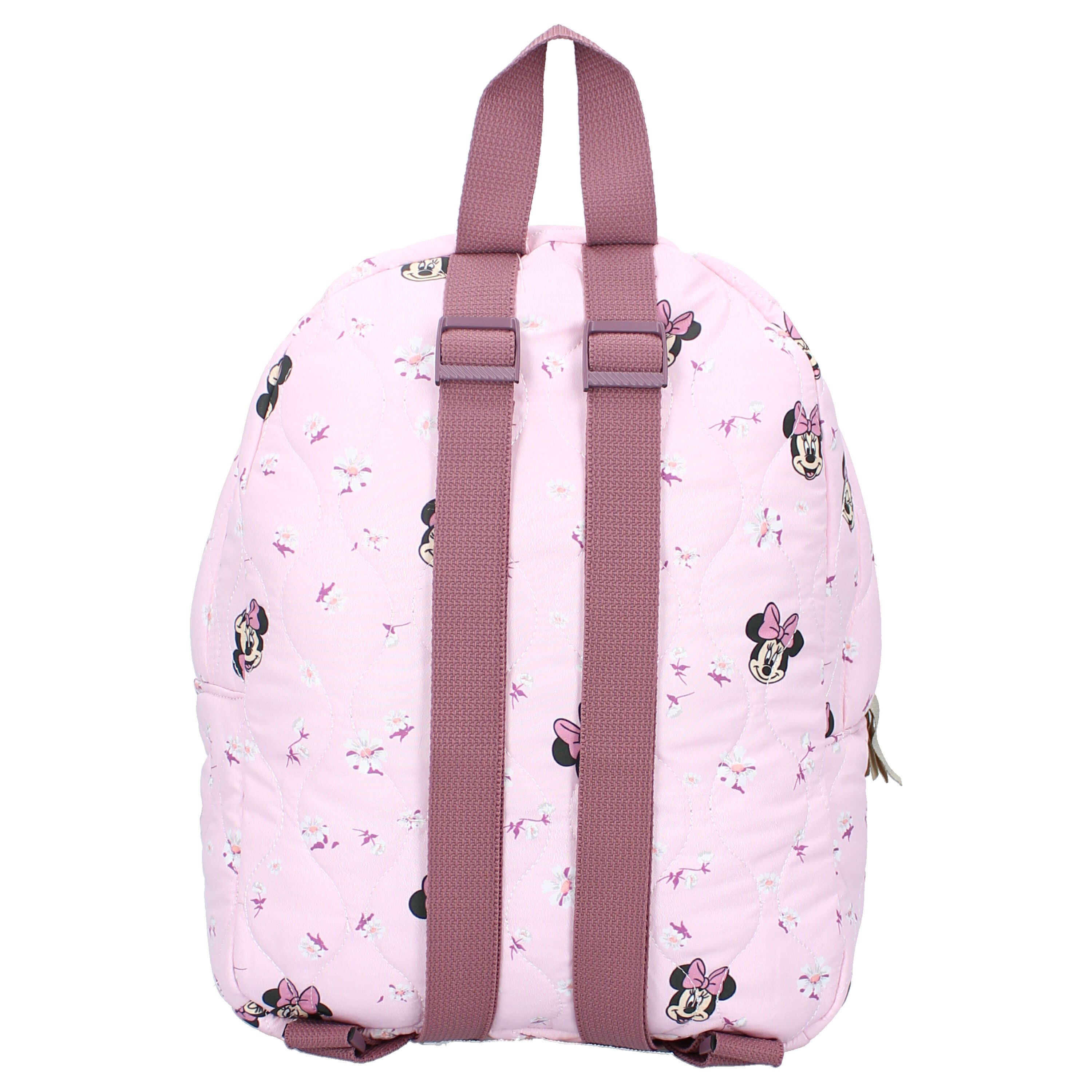 Disney Minnie Mouse Kinderrucksack mit Hauptfach und Vordertasche – Perfekt für Schule – Bild 4 von 4