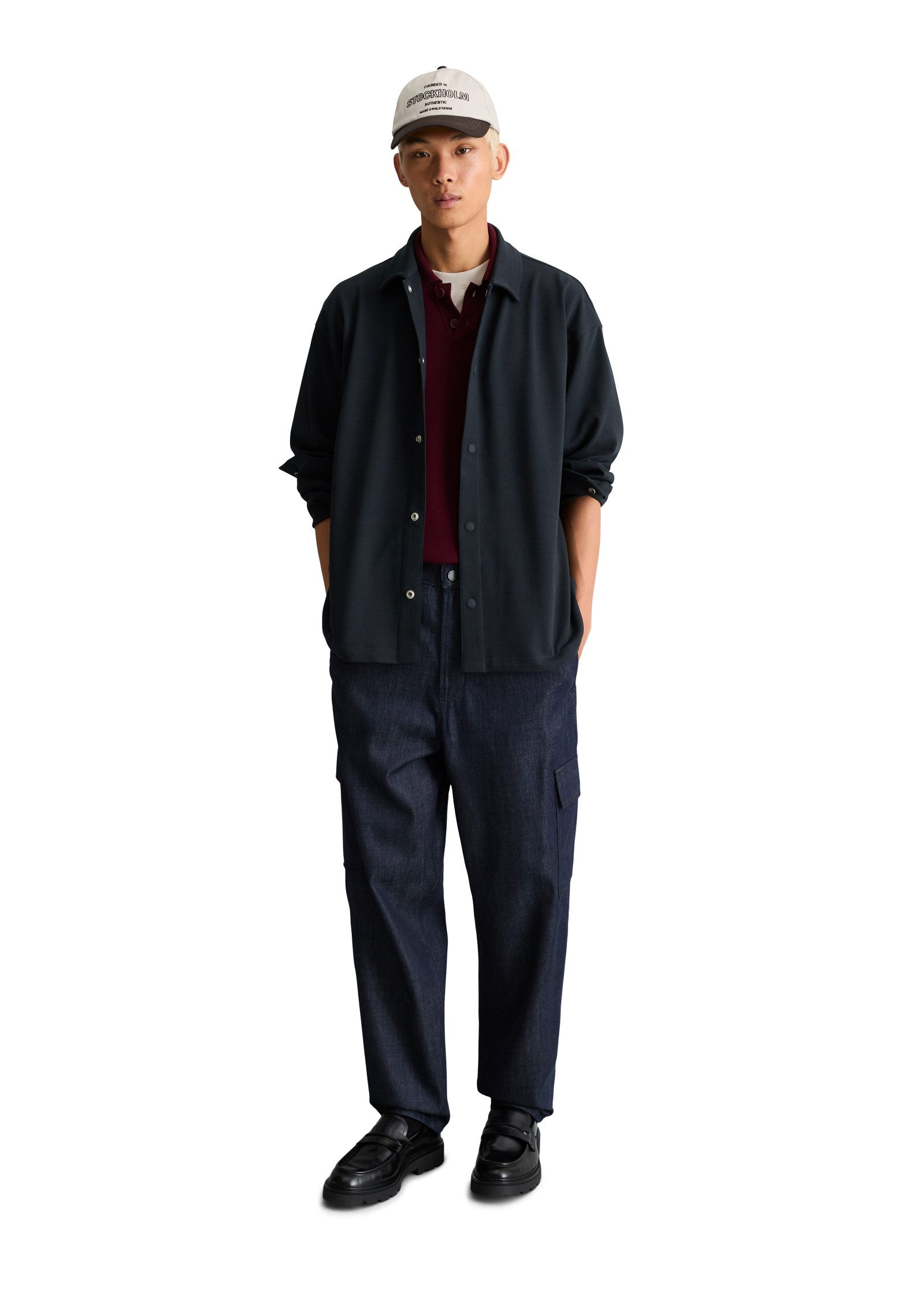 Marc O'Polo DENIM Kurzjacke aus schwerem Interlock Jersey – Bild 5 von 5