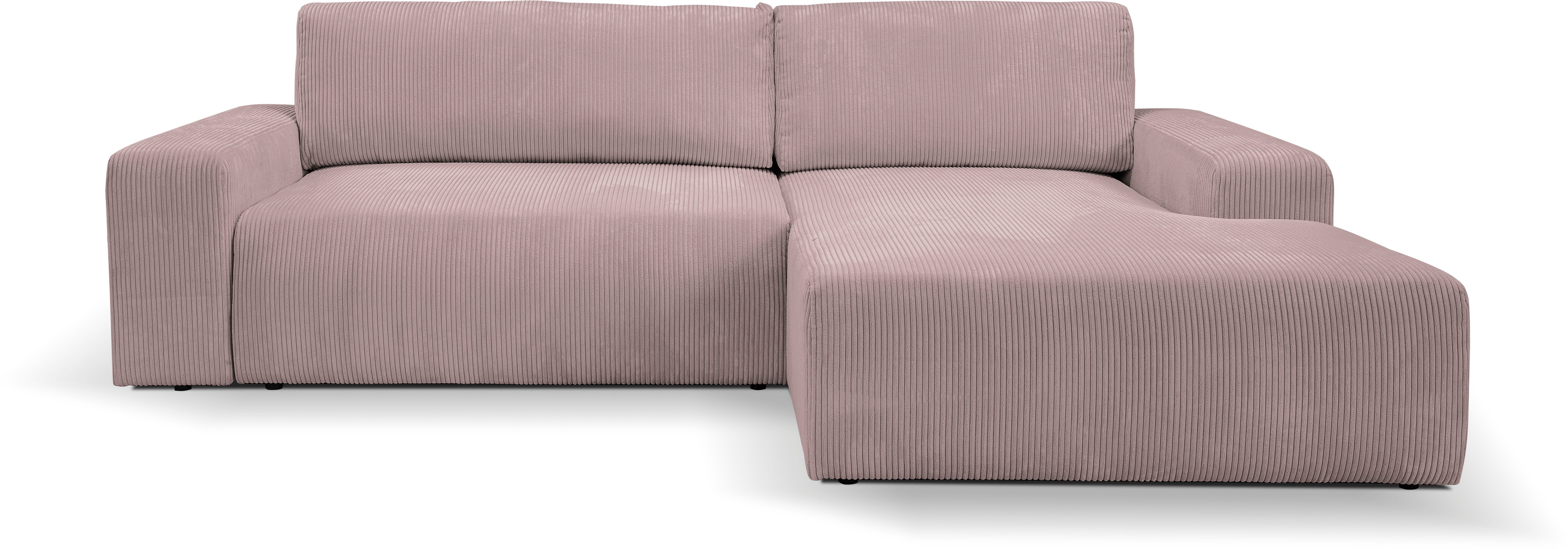 WERK2 Ecksofa Rotterdam-L, kuschelweicher Cord oder günstig online kaufen