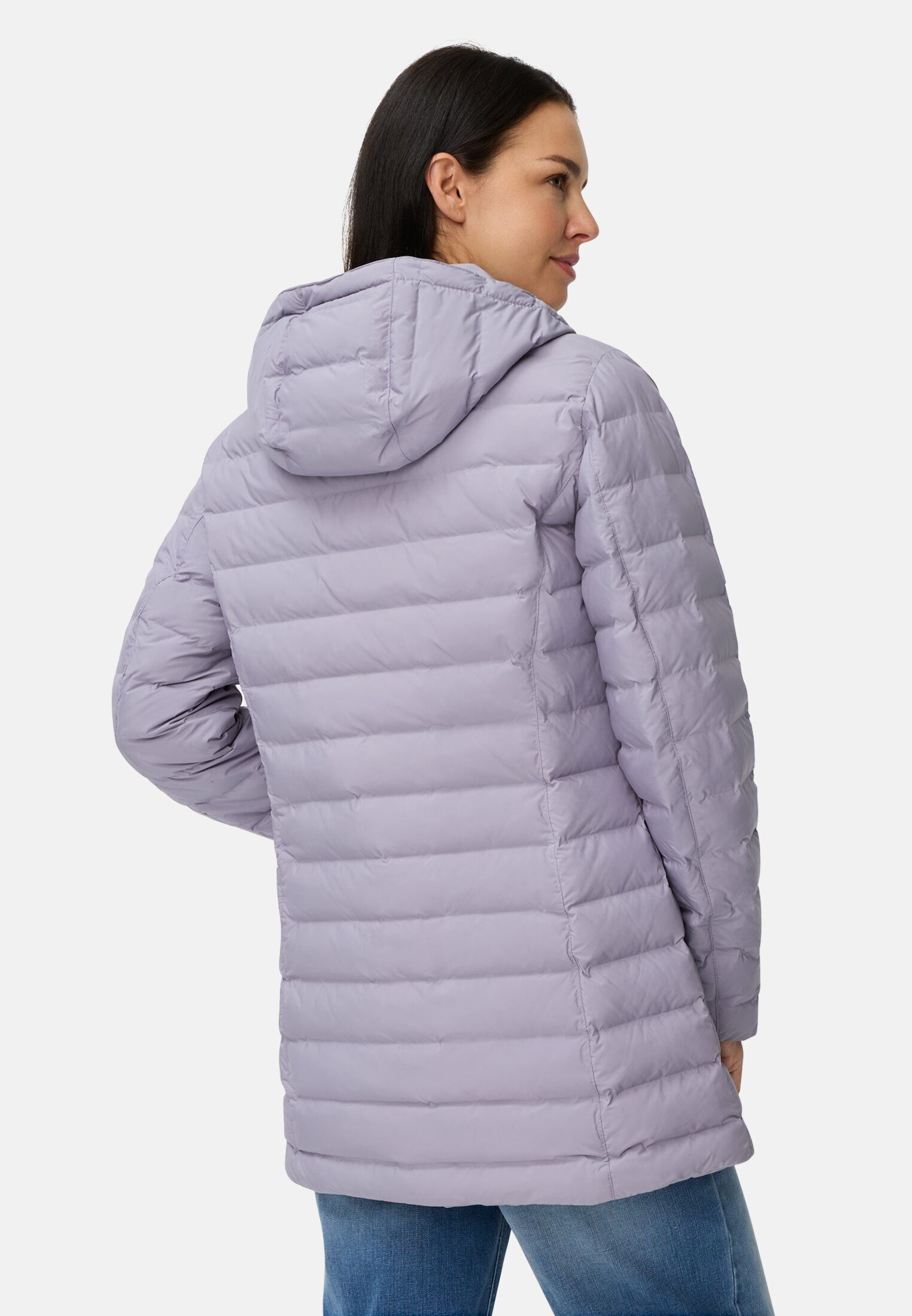 camel active Funktionsjacke mit Kapuze Langarm Markenlabel