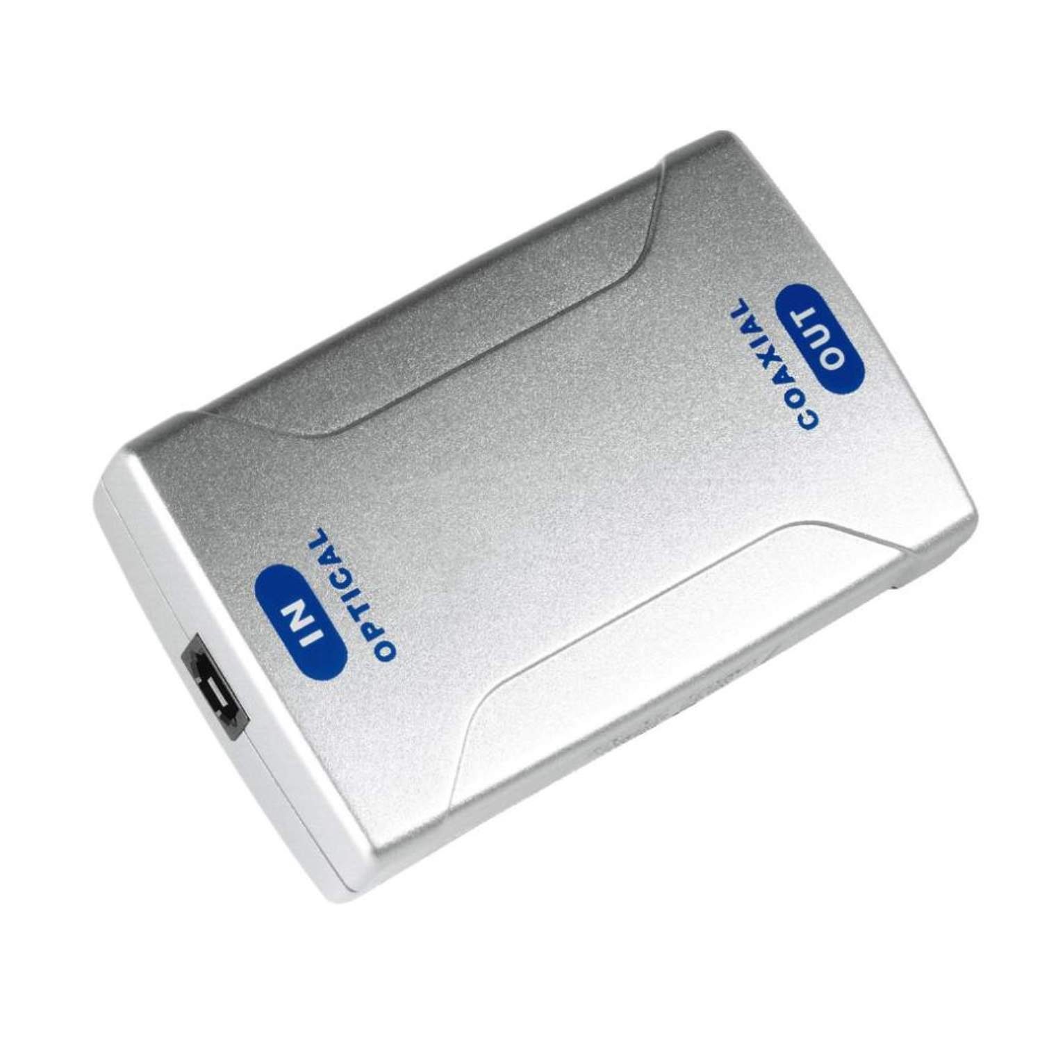 Hama Audio Konverter Toslink zu Digital Koax Audio-Kabel, Toslink,Digital Koax,Cinch, ODT Toslink, Adapter Optisch auf Digital Koaxial Cinch, Opto-Converter