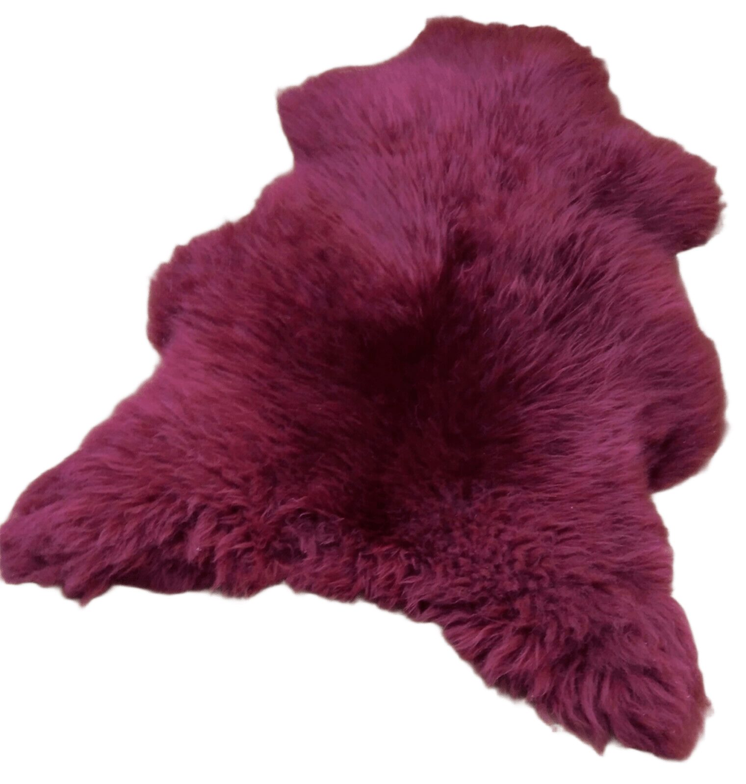 Provellus Fellteppich Bordeaux Rot Lammfell Schaffell – Gefärbt, Weiches Ec günstig online kaufen